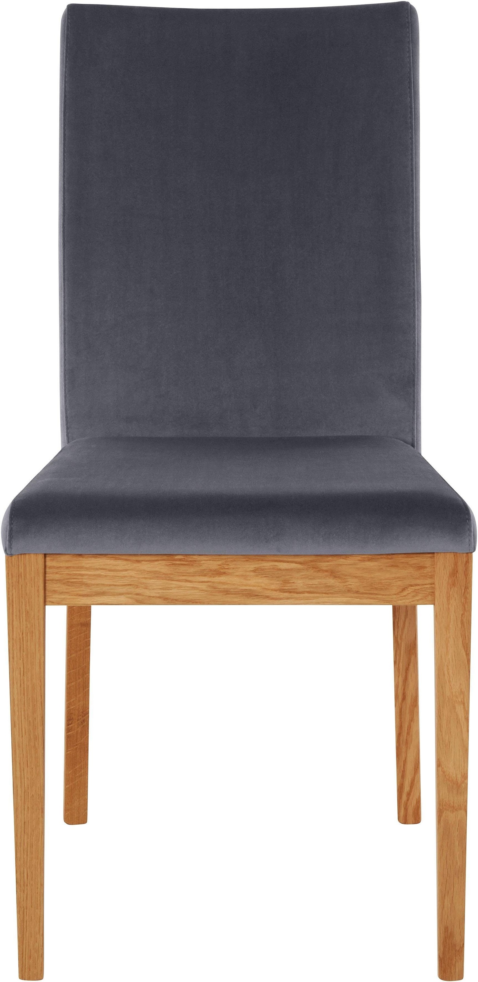 Home affaire Stuhl »Dendres«, (Set), 2 St., Luxus-Microfaser