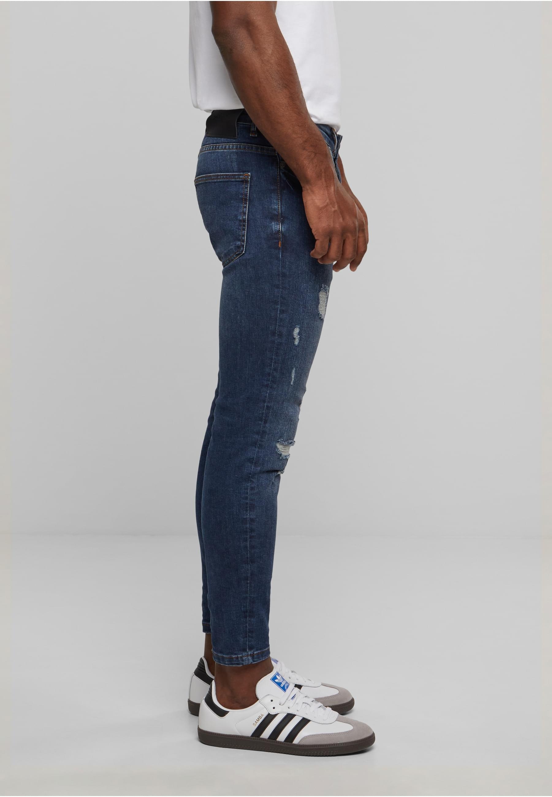 2Y Studios Bequeme Jeans »2Y Studios Herren 2Y Destroyed Slim Fit Denim« 1 Stk.