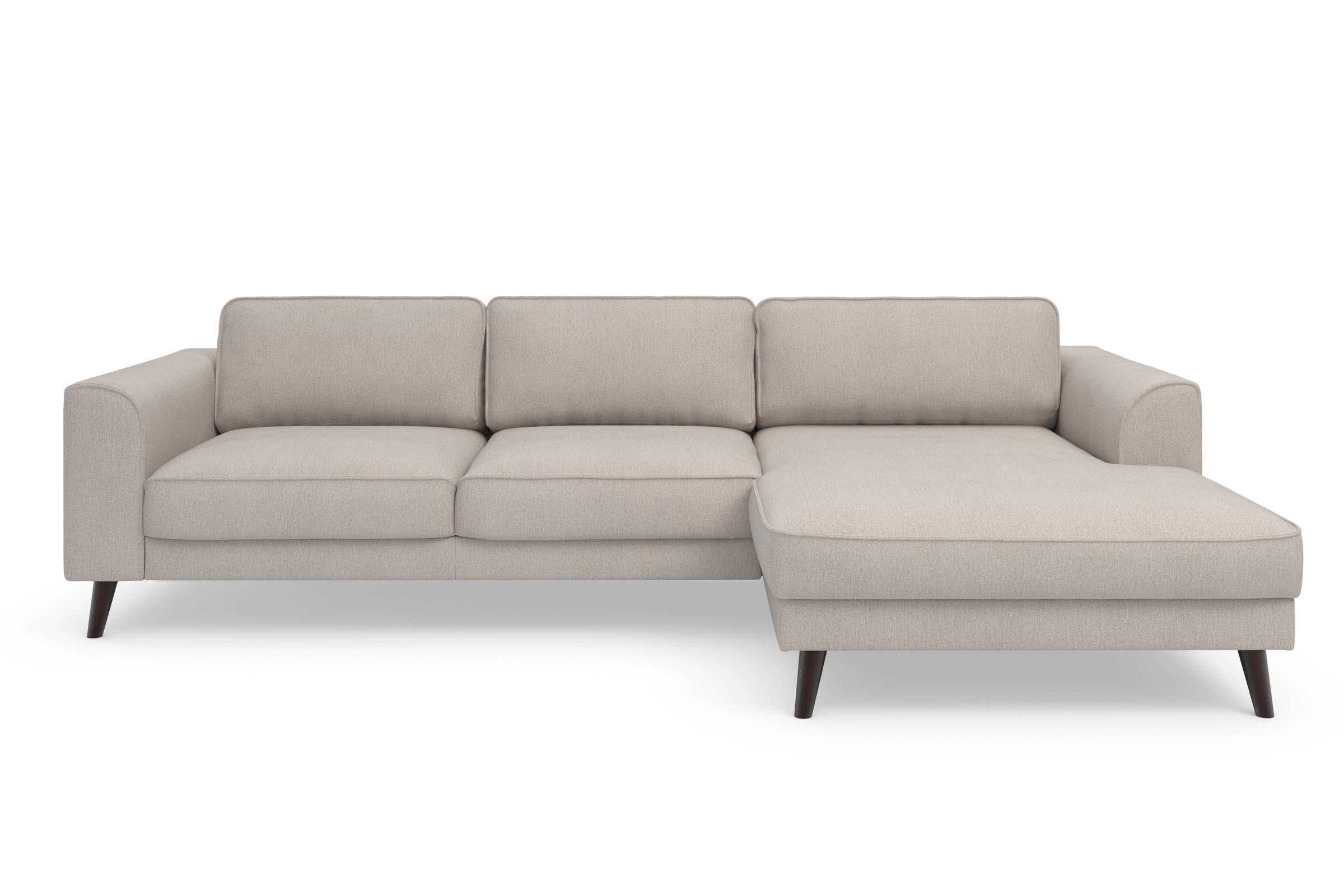 TRENDMANUFAKTUR Ecksofa »Lumber Jack, elegantes Designsofa, zeitlos modern, günstig online kaufen