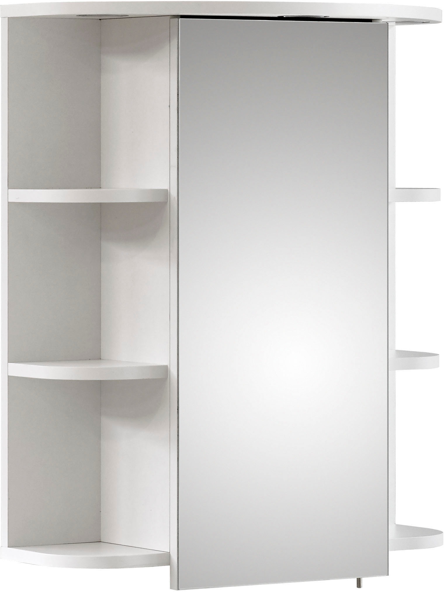 Saphir Badmöbel-Set »Quickset 335 5-teilig, Waschbeckenunterschrank mit LED-Spiegelschrank« 5 Stk. tlg.