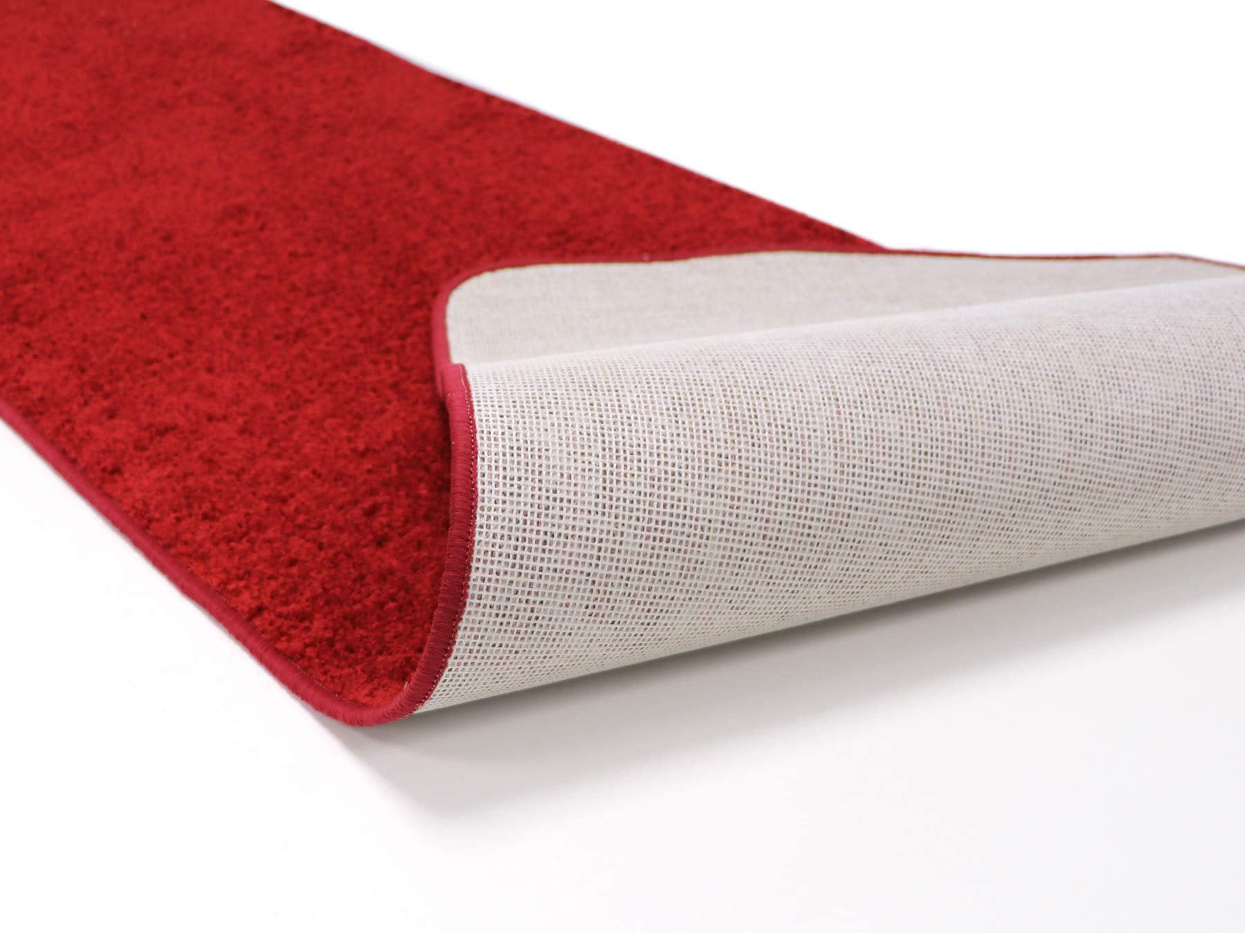 Primaflor-Ideen in Textil Läufer »Teppich MUMBAI«, rechteckig, Teppich- Läufer, weicher Kurzflor, Uni-Farben auf Raten bestellen | Kurzflor-Läufer