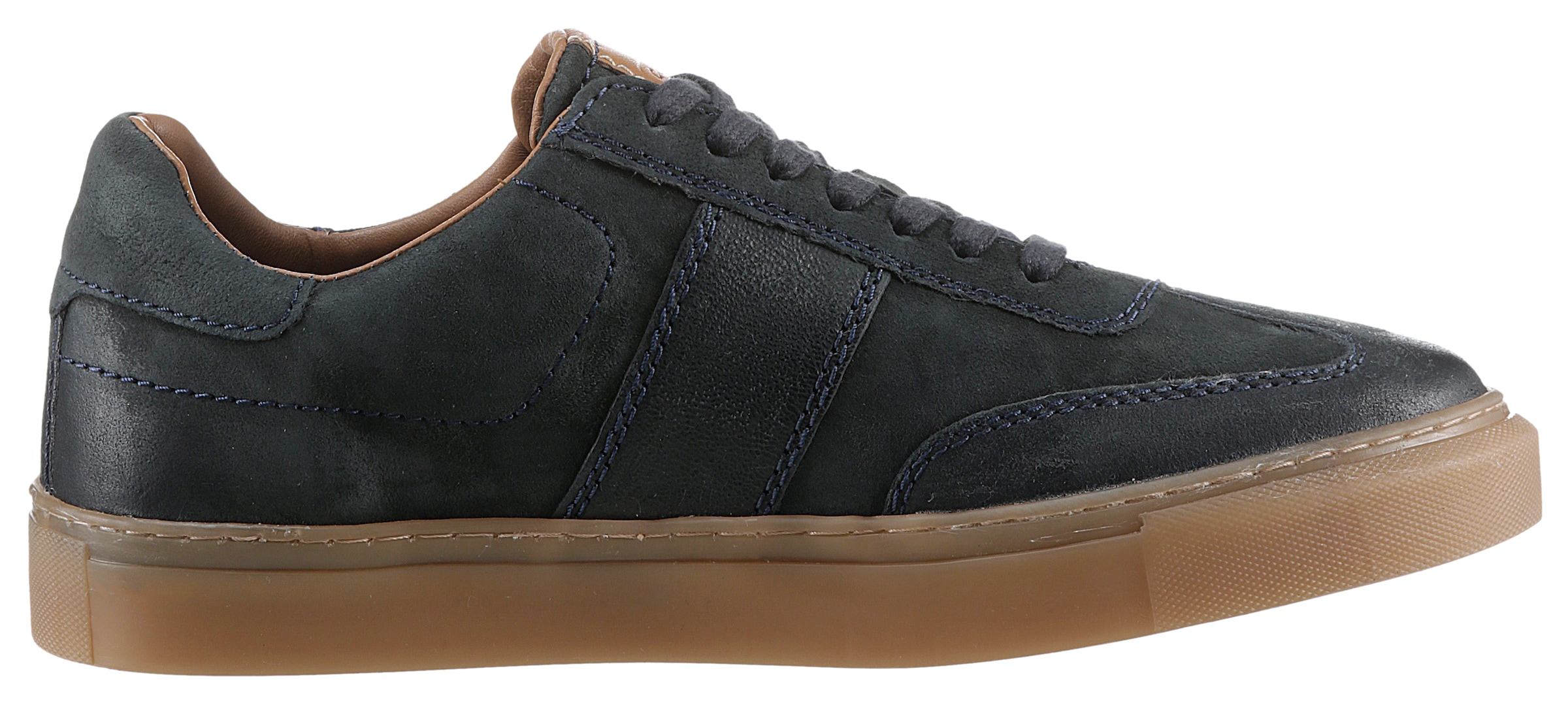 camel active Sneaker, im Retro Look, Freizeitschuh, Halbschuh, Schnürschuh