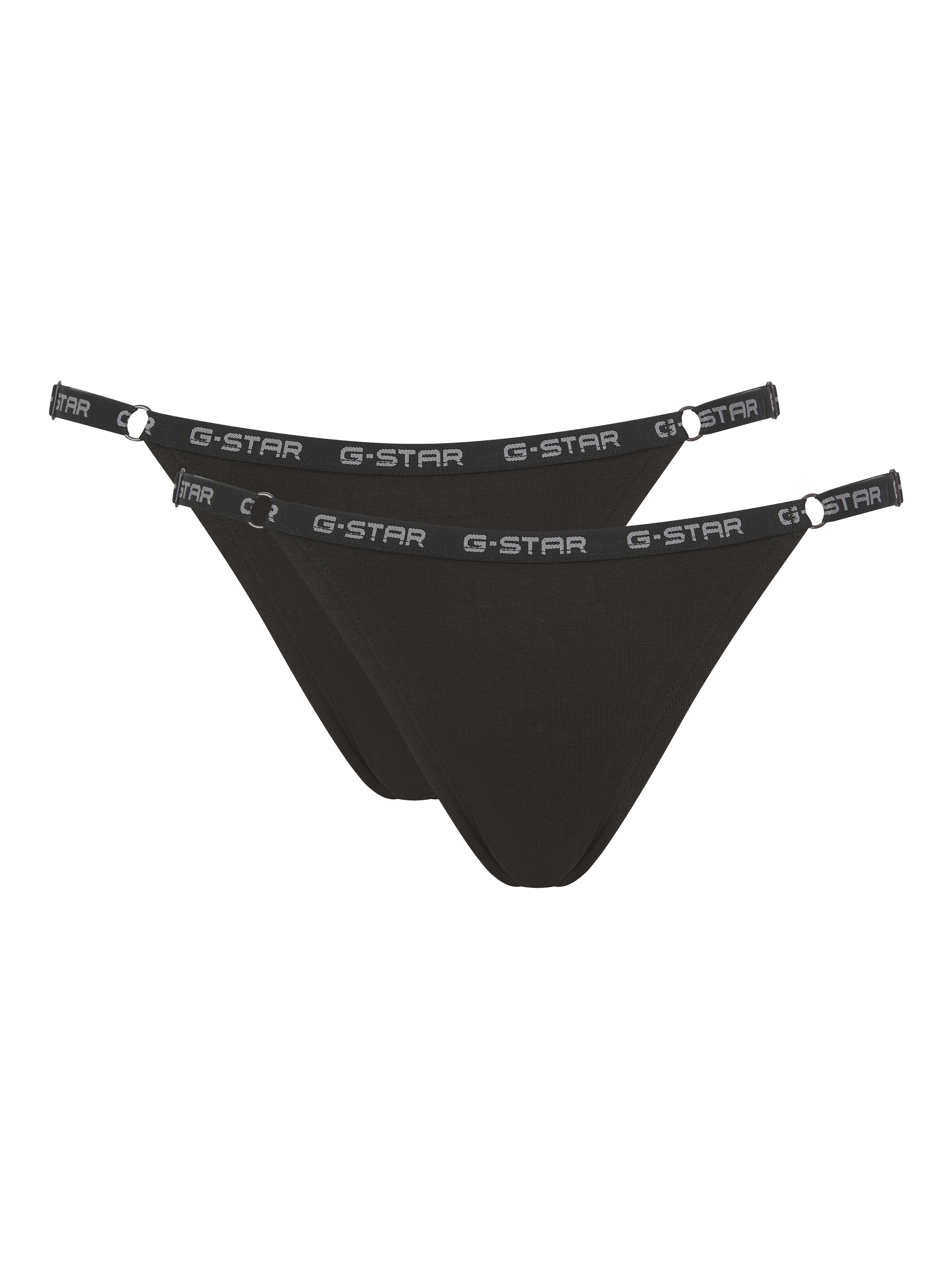 G-STAR G-String »AVALON, 2 PACK G-STRING« Packung, 2 Stk. mit verstellbaren Riemchen