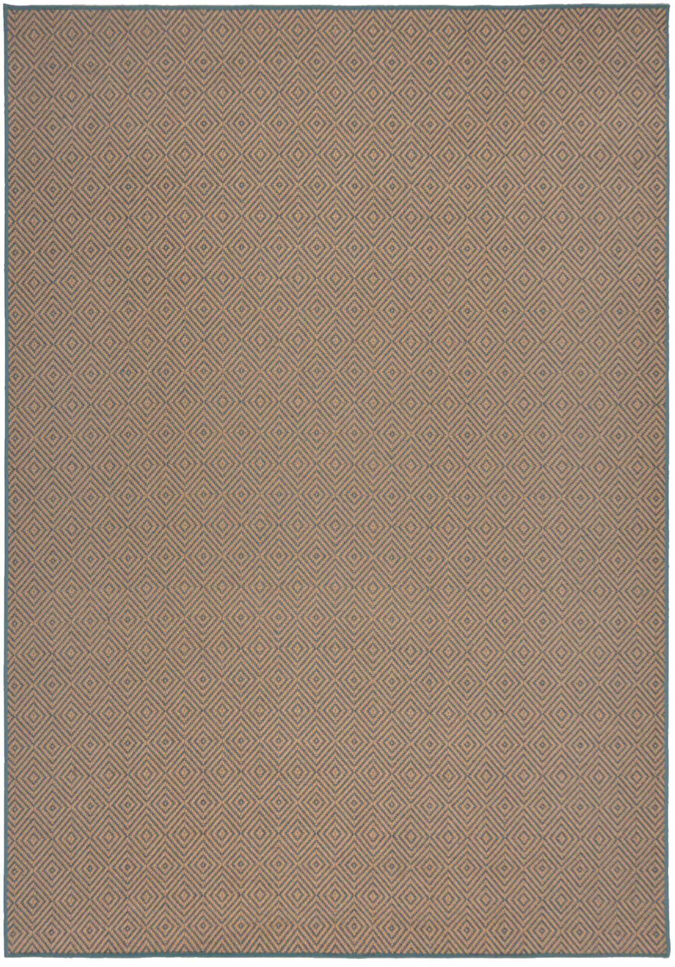 FLAIR RUGS Teppich »Jute Diamond«, rechteckig, 4 mm Höhe, Jute Teppich