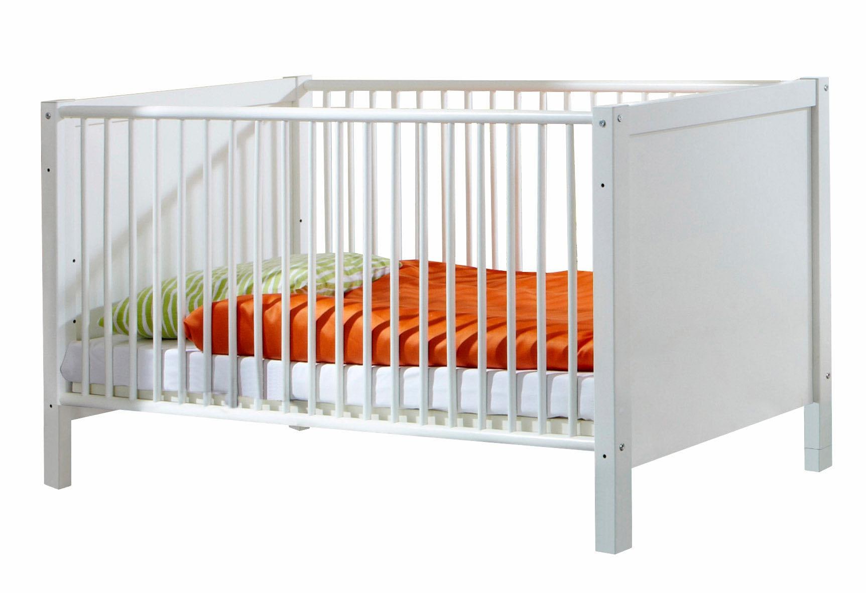 Wimex Babyzimmer-Komplettset »Helsingborg«, (Set, 3 tlg.), Bett + Wickelkommode + 3 trg. Schrank