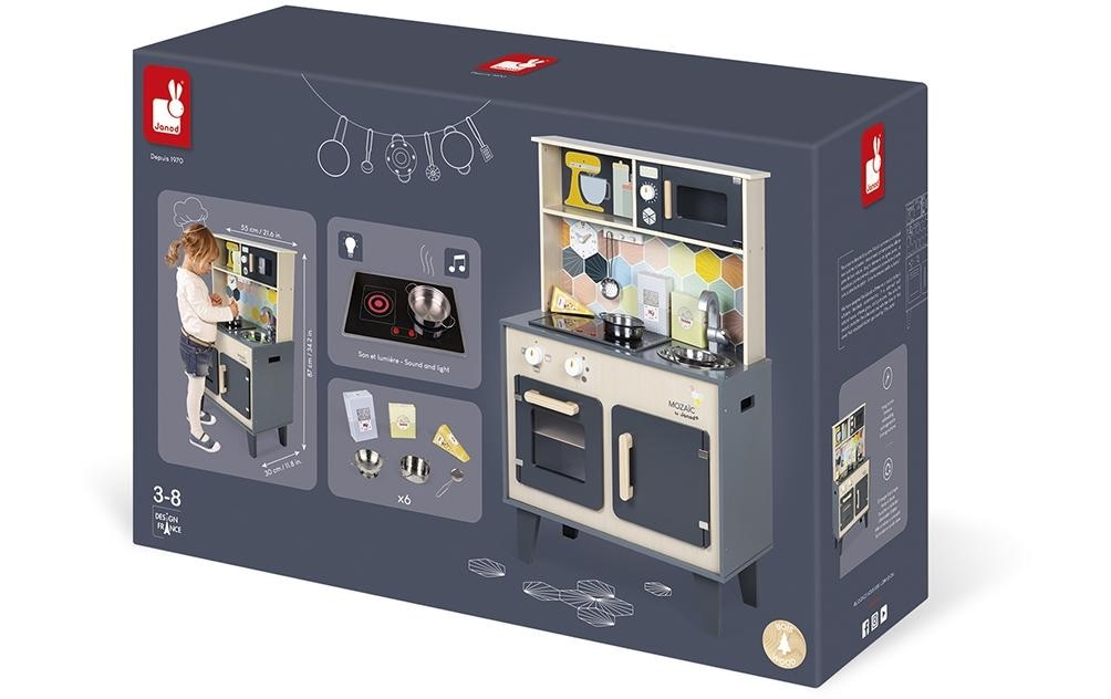 Janod Spielküche »Janod Spielküche Mozaïc Big Cooker«
