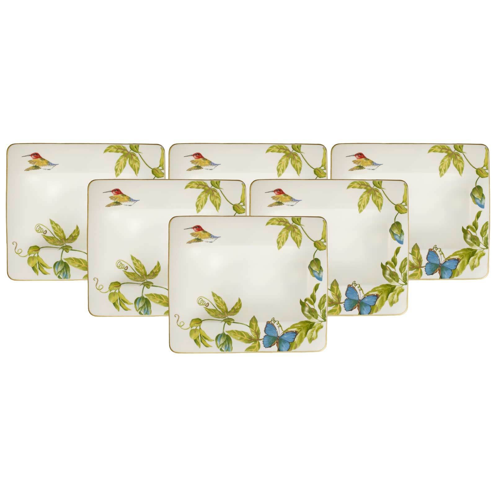 Villeroy & Boch Suppenteller »Suppenteller Amazonia 24 x 21 cm 6er Set bunt günstig online kaufen