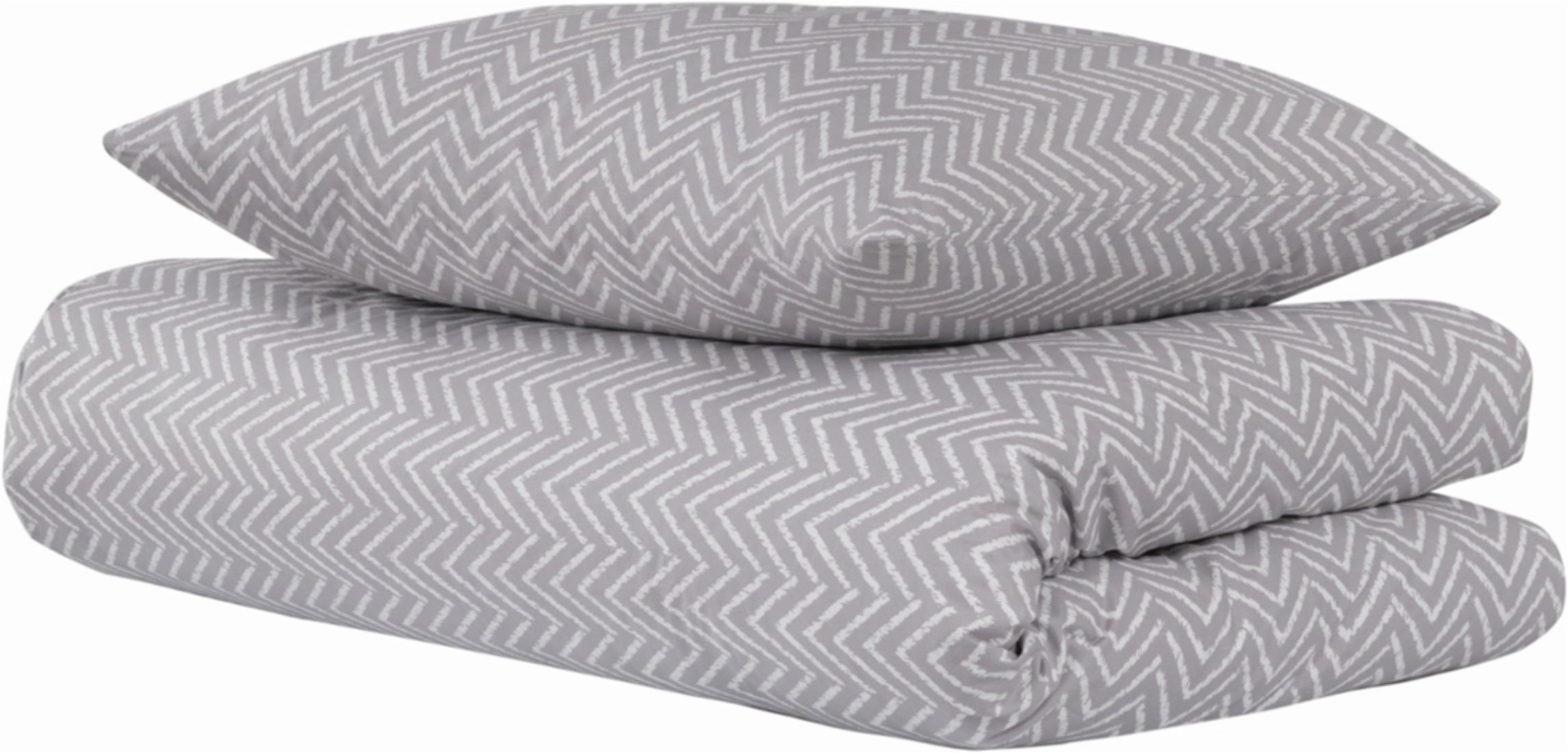 uncover by SCHIESSER Bettwäsche »Grebur aus weicher Baumwolle mit einem dezenten Zickzackmuster« 2 Stk. OEKO-TEX® MADE IN GREEN