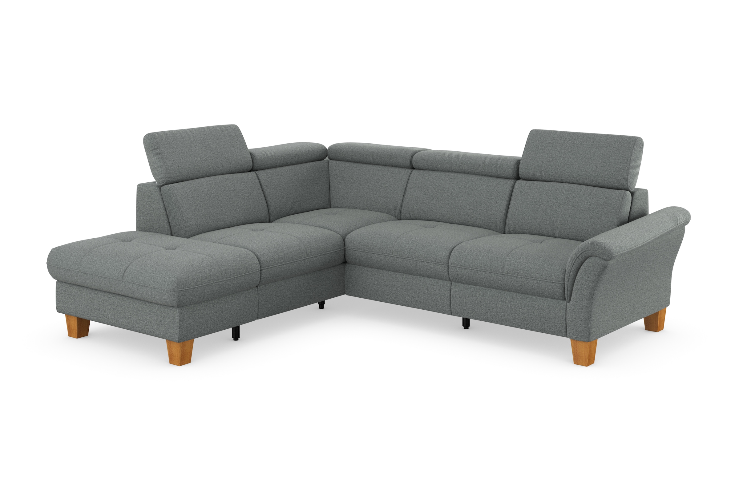 Home affaire Ecksofa »Lindgren L-Form«, wahlweise mit TV-Funktion, Stauraum und Kopfteilverstellung