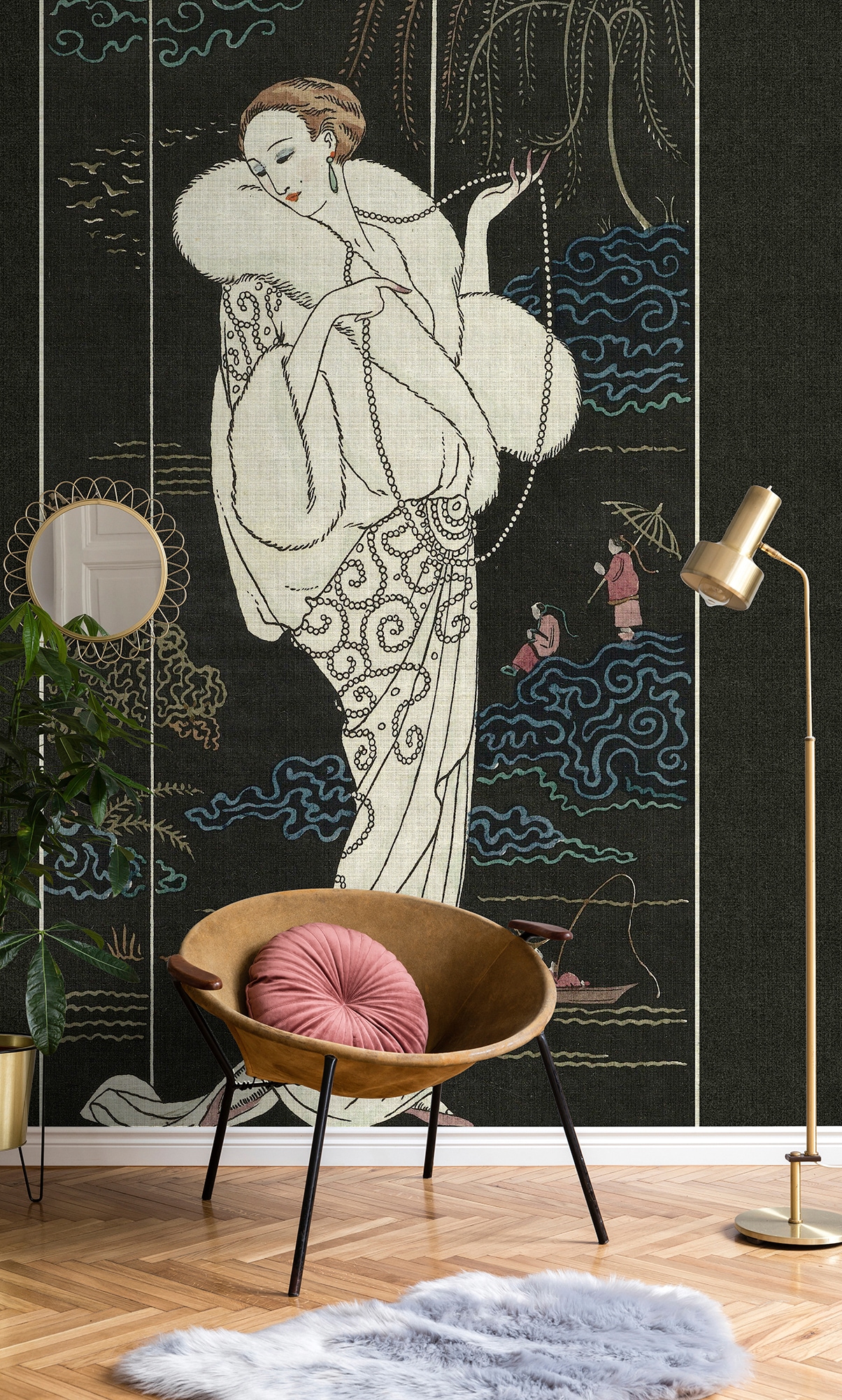 living walls Fototapete »Walls by Patel Adlon«, Vlies, Wand, Schräge, Decke