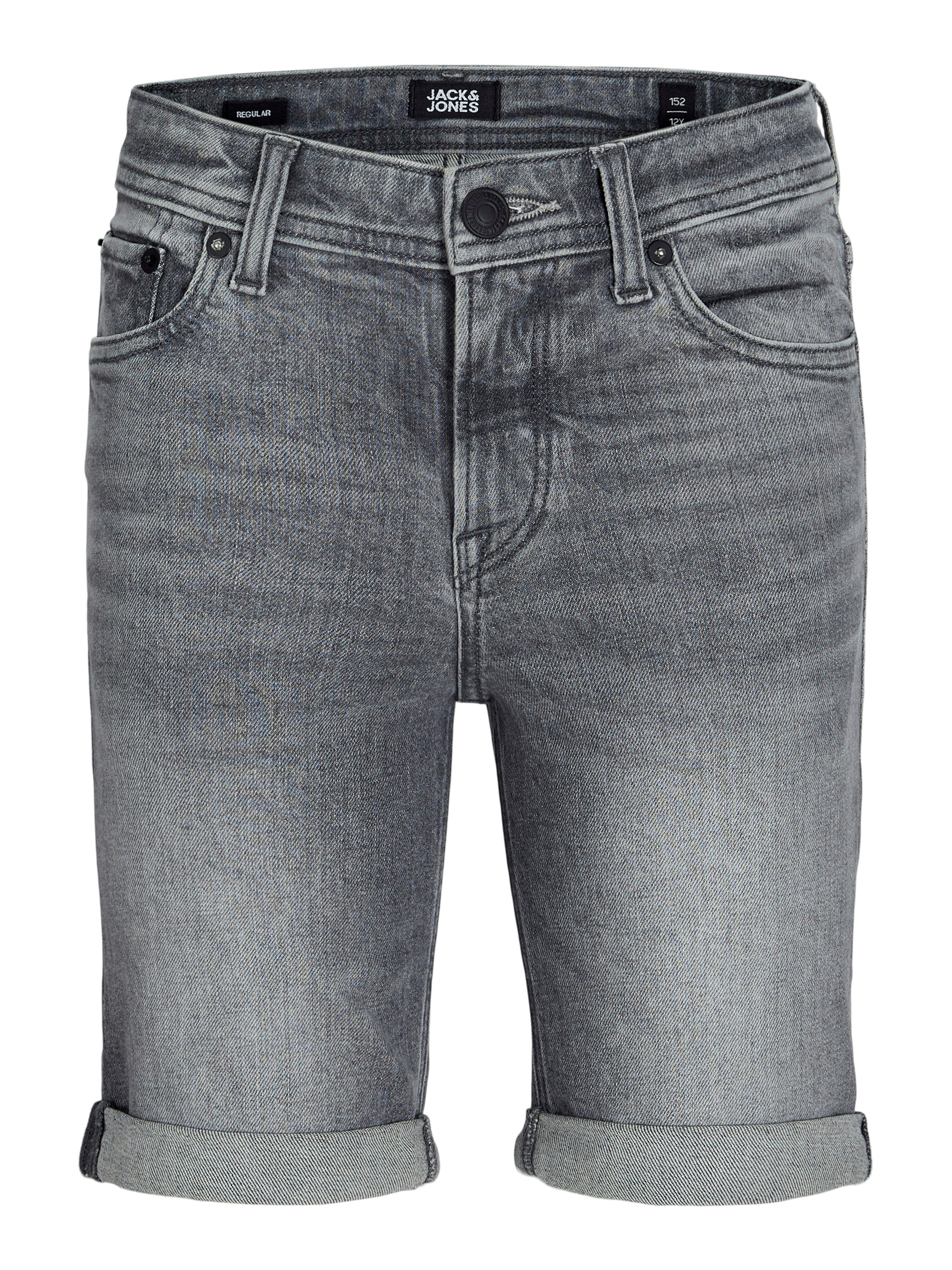 Jack & Jones Junior Shorts »JJIRICK bequem mit mittlerer Taille für Jungen«, unifarben, modisch, regular fit, Web