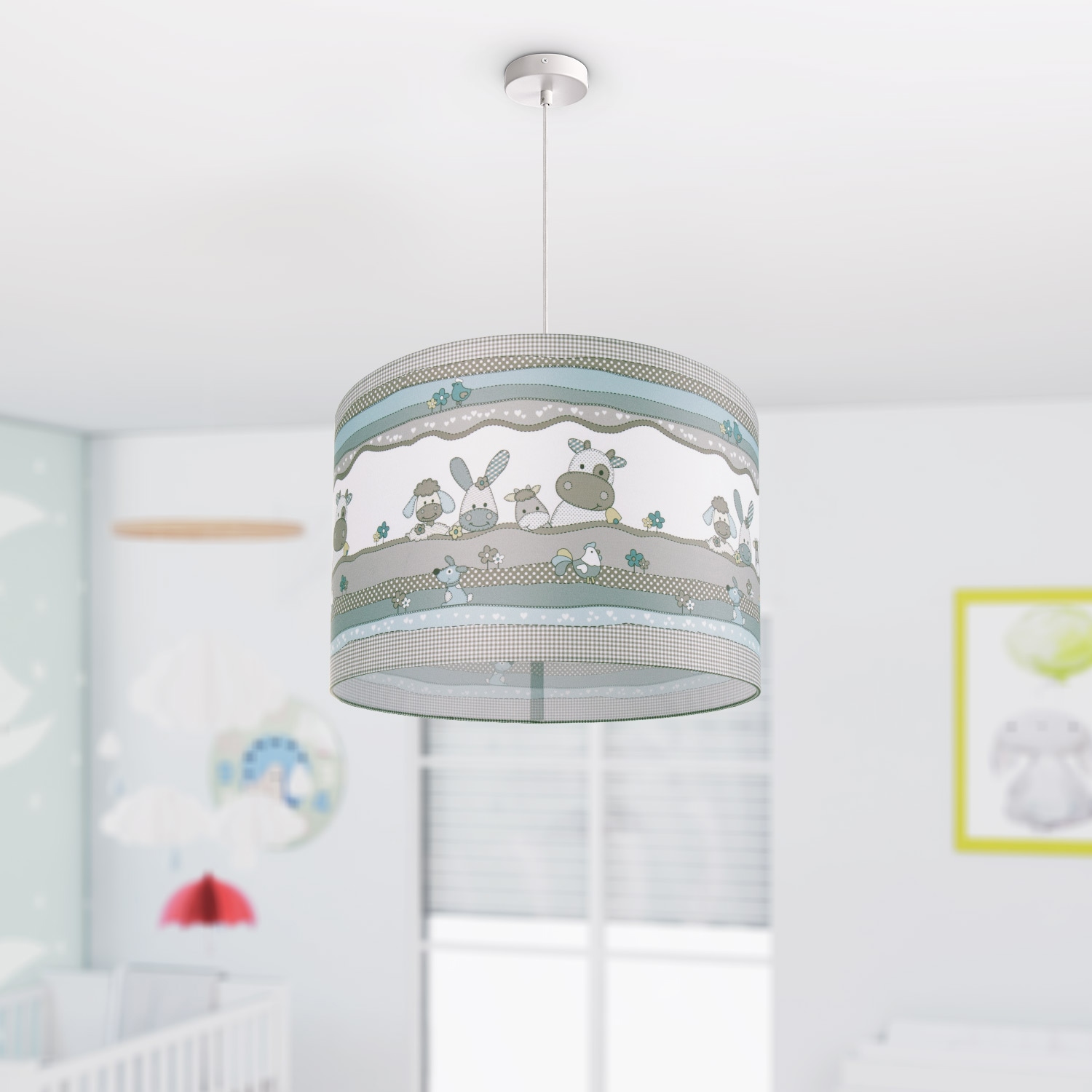 Paco Home Pendelleuchte »Cosmo 210«, 1 flammig-flammig, Kinderlampe Deckenlampe  LED Kinderzimmer Lampe Tier-Motiv, E27 online bestellen
