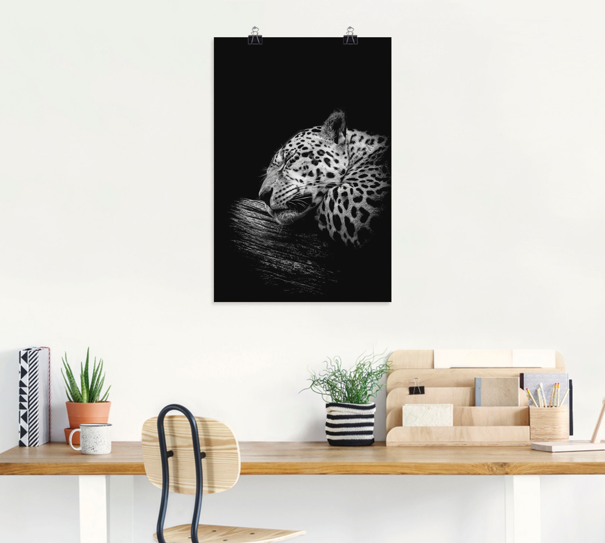 Artland Wandbild »Der schlafende Jaguar« Wildtiere 1 Stk. tlg. als Alubild, Outdoorbild, Leinwandbild, Poster in verschied. Größen
