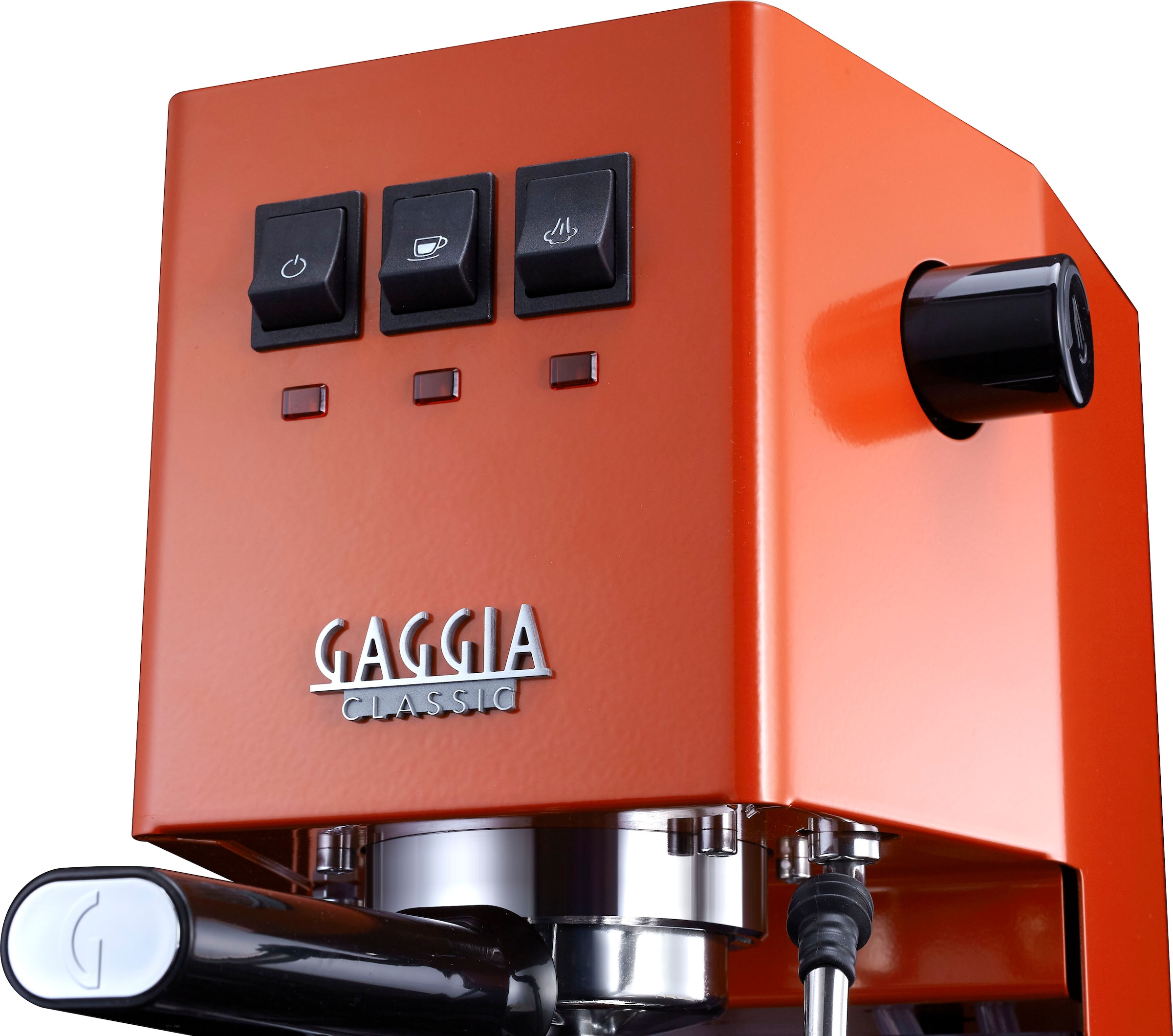 Gaggia Espressomaschine »Classic Evo Lobster Red«, Siebträger