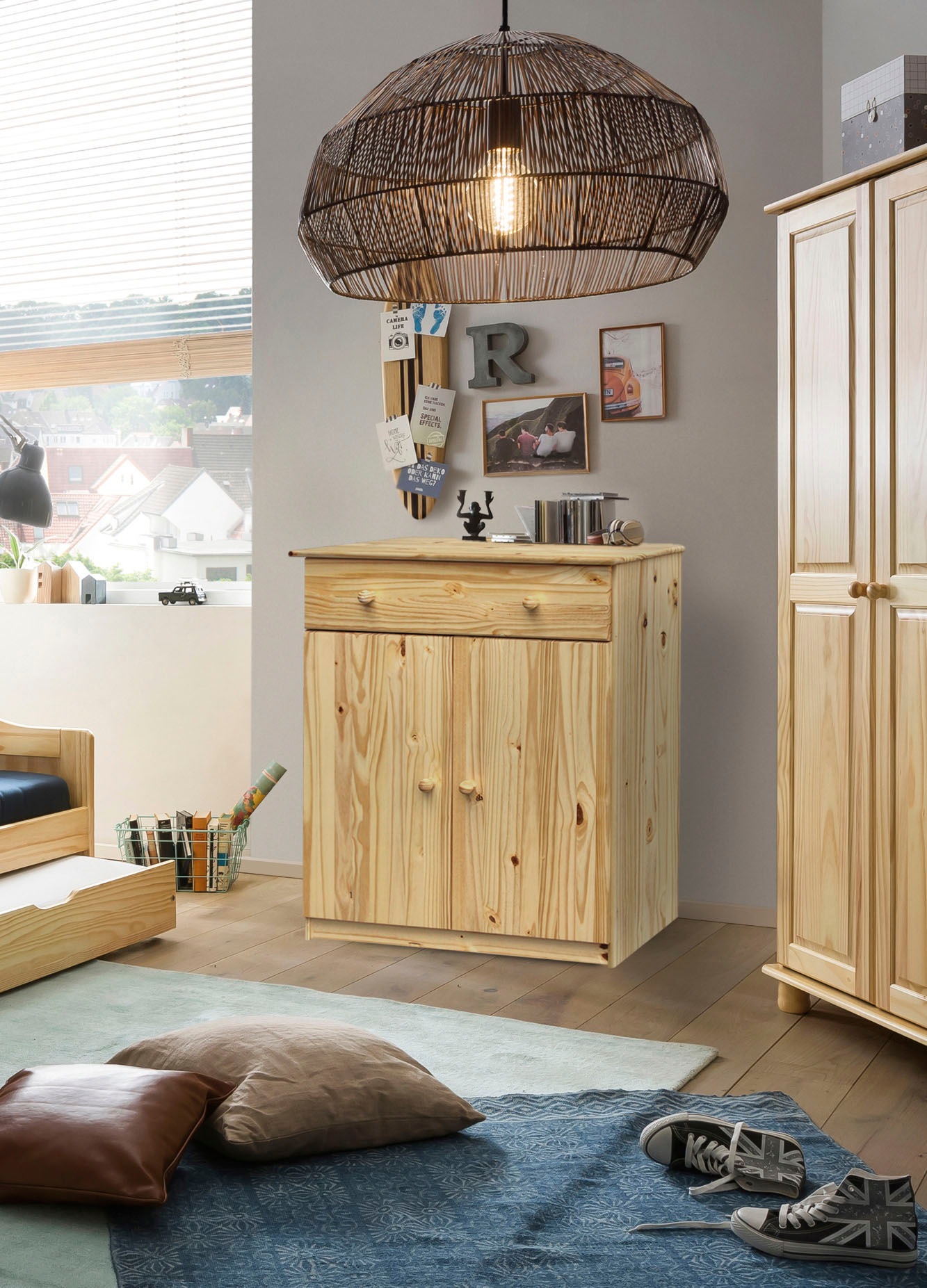 Home affaire Kommode 1 Stk. tlg. gefertigt aus massivem Kiefernholz günstig online kaufen