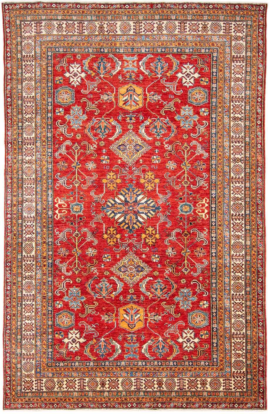 morgenland Orientteppich »Ziegler - Kazak - 313 x 207 cm - rot«, rechteckig günstig online kaufen