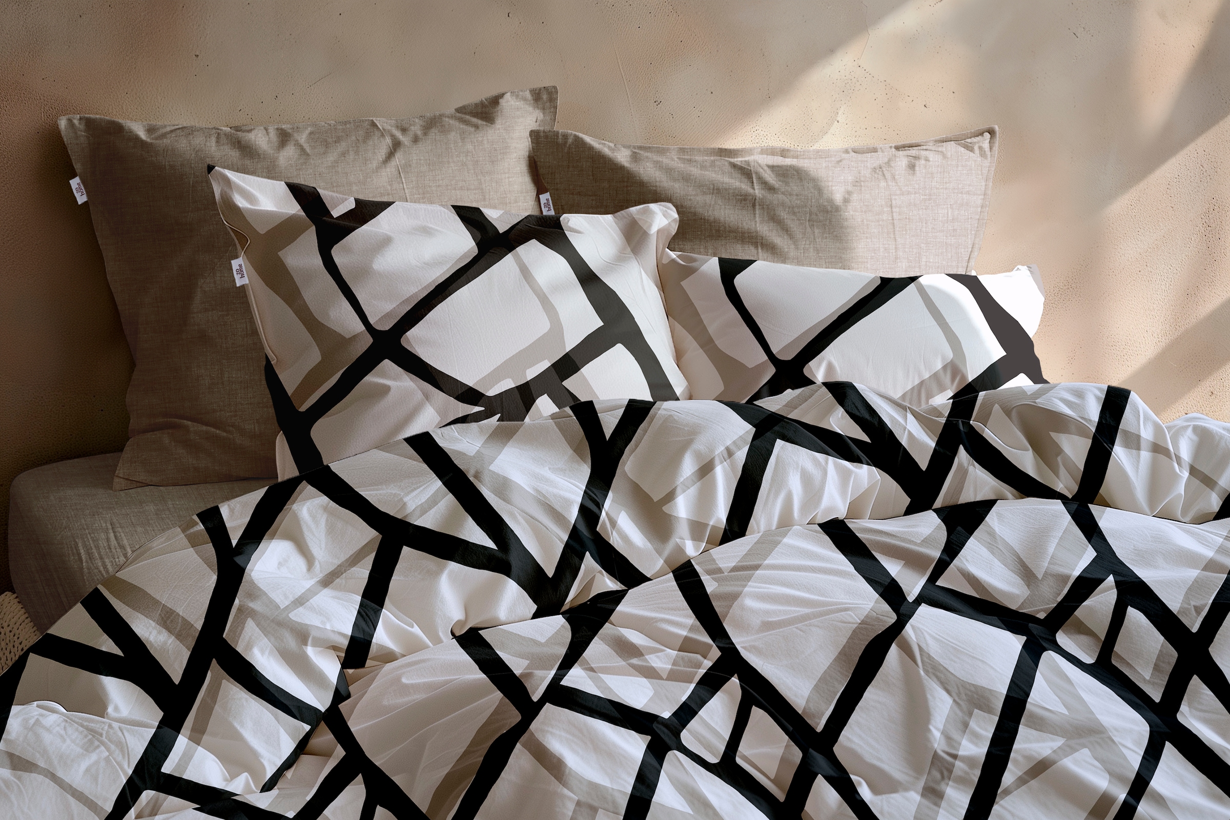 ZO HOME Bettwäsche »Zohome Bettwäsche Baumwolle Flanell Serena« 2 Bettwäsche aus 100% Baumwolle, hochwertige Flanell, ab 135x200 cm.