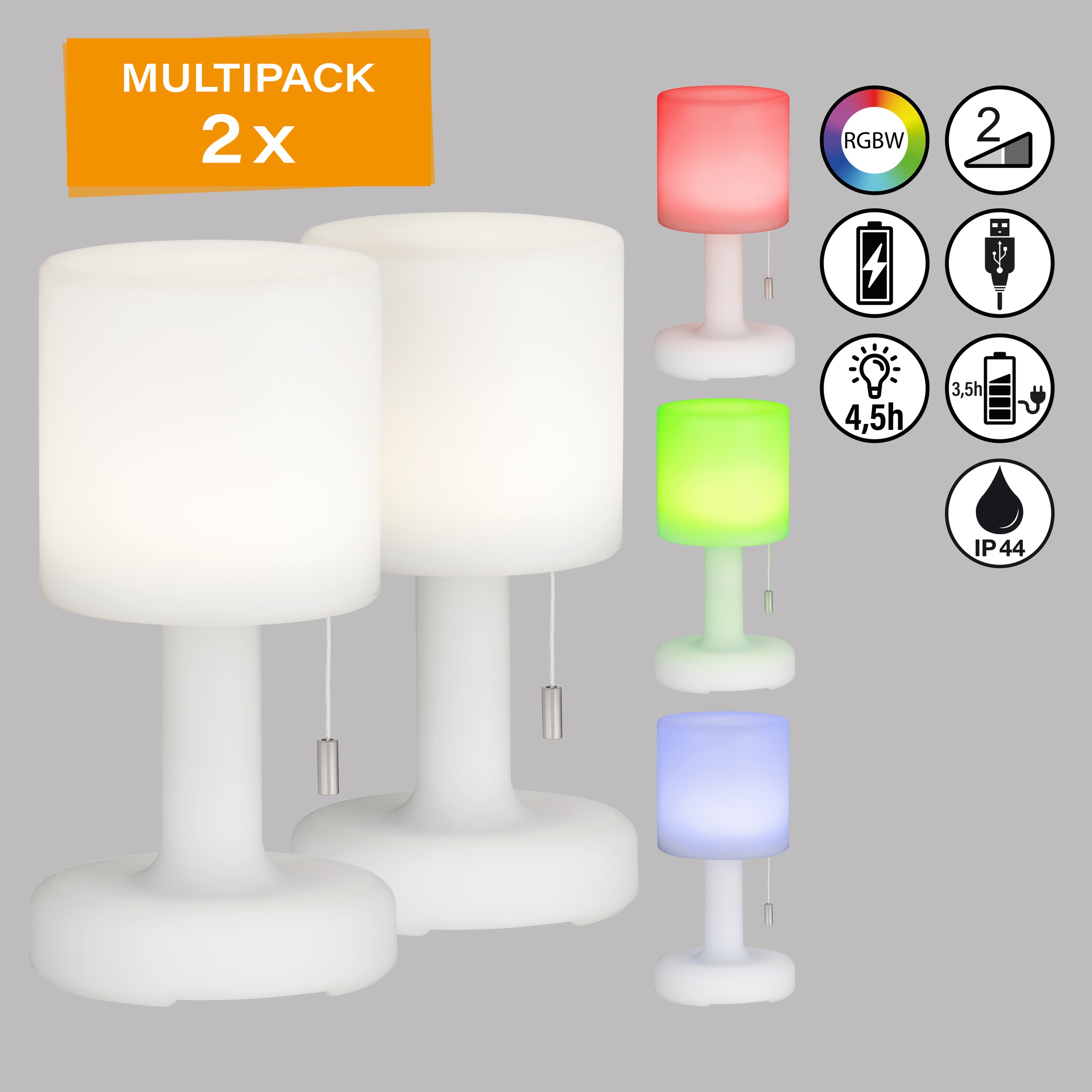 easy! BY FHL Außen-Tischleuchte »Termoli«, 1 flammig, Leuchtmittel LED-Modu günstig online kaufen