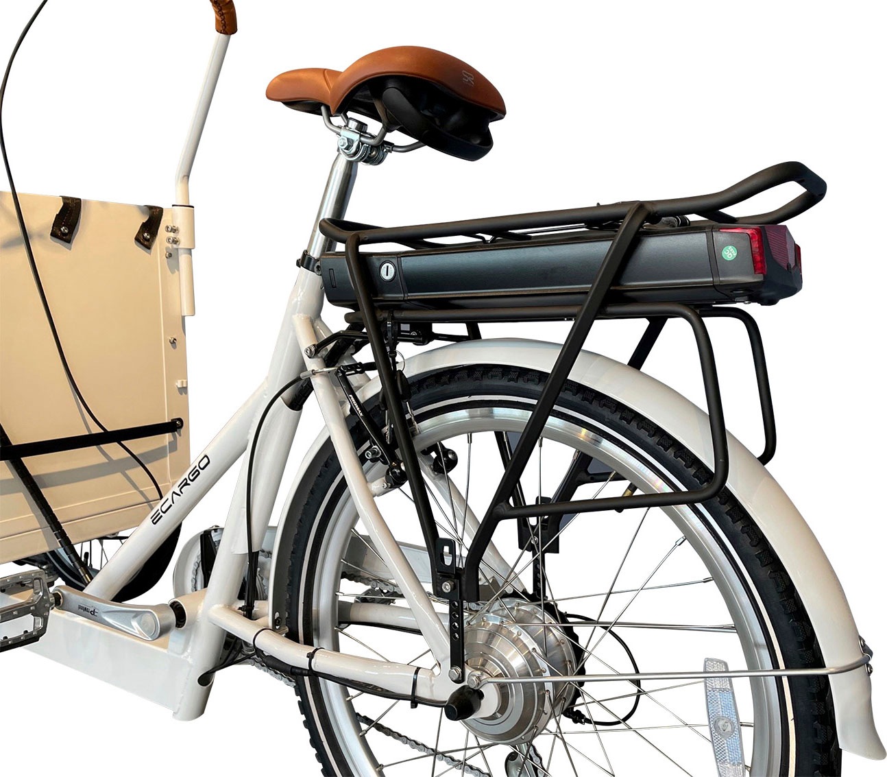 GreenStreet E-Bike »Elektrolastenrad E-Cargo«, 7 Gang, Shimano, Acera, Heckmotor 250 W, Pedelec, Elektrofahrrad für Damen u. Herren
