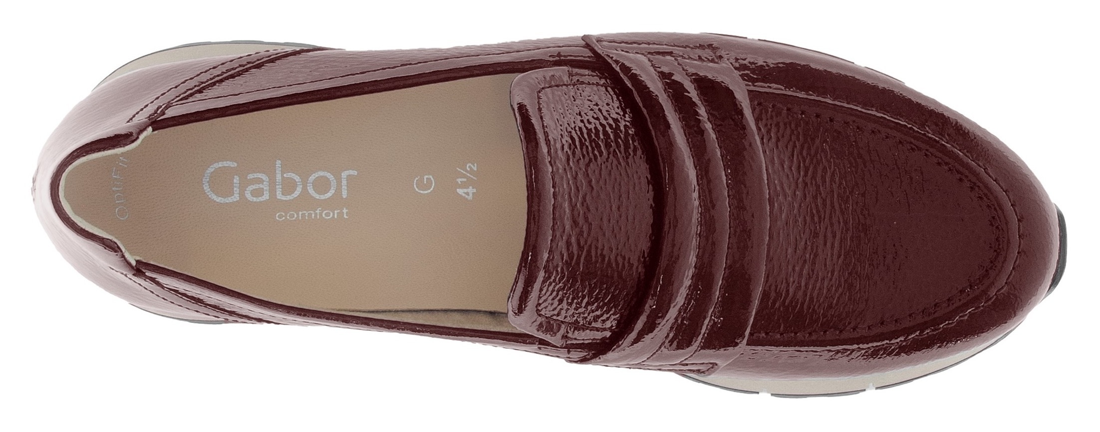 Gabor Slipper »FLORENZ«, Plateau, Schlupfschuh, Komfortschuh in Bequemweite G (= weit)