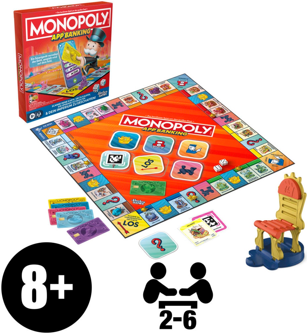 Hasbro Spiel »Monopoly App Banking«