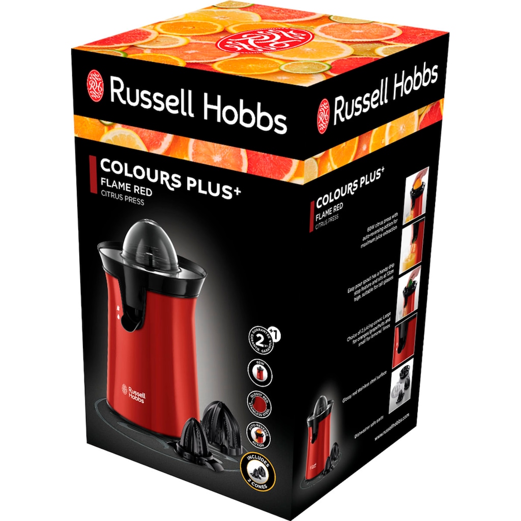 RUSSELL HOBBS Zitruspresse »26010-56 Colours Plus+«, 60 W