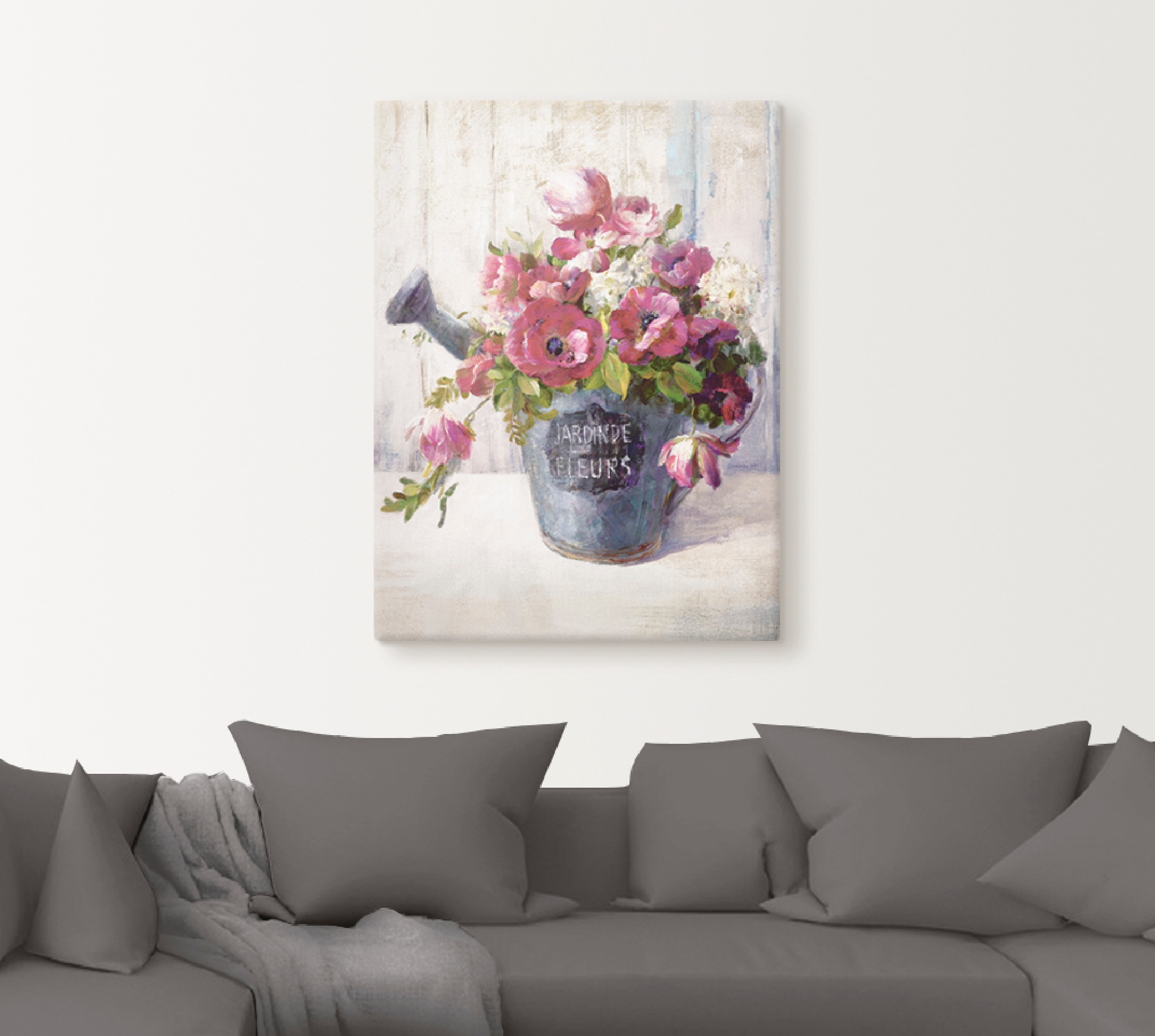 Artland Wandbild »Gartenblumen II«, Blumen, (1 St.), als Leinwandbild, Poster in verschied. Größen