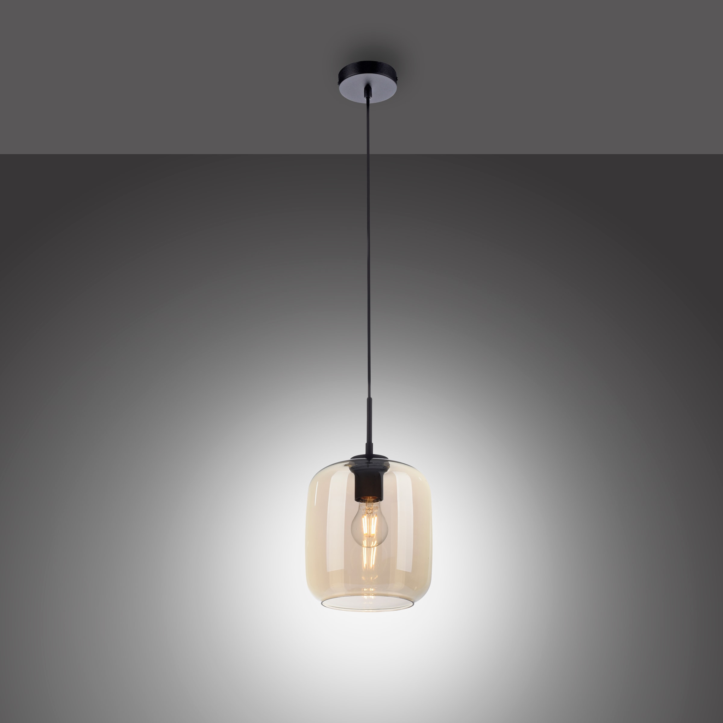 Paul Neuhaus Pendelleuchte »SHITAKE« E27 1 Stk. günstig online kaufen