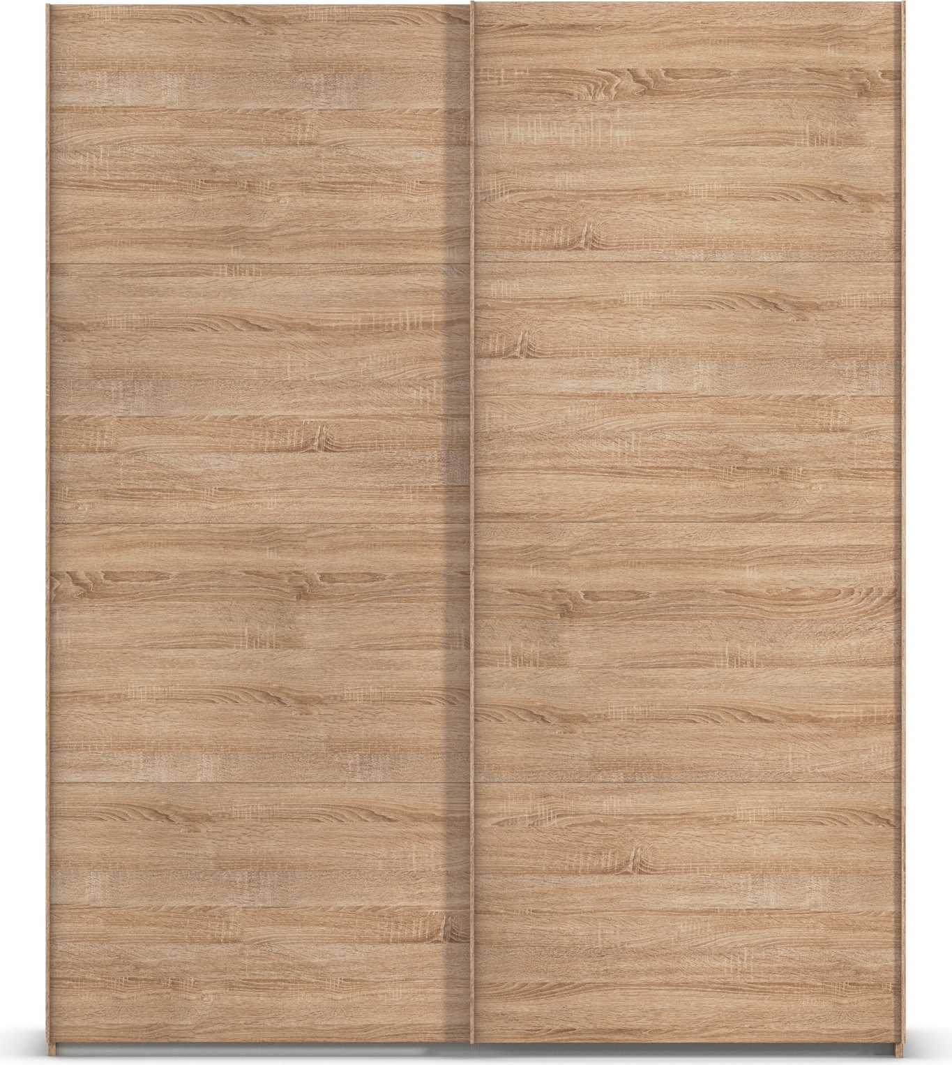 rauch Schwebetürenschrank »Kleiderschrank Schrank Garderobe Schlafzimmerschrank EVELYN«, in elegantem Stil, in 5 Breiten, Griffe in Korpusfarbe MADE IN GERMANY