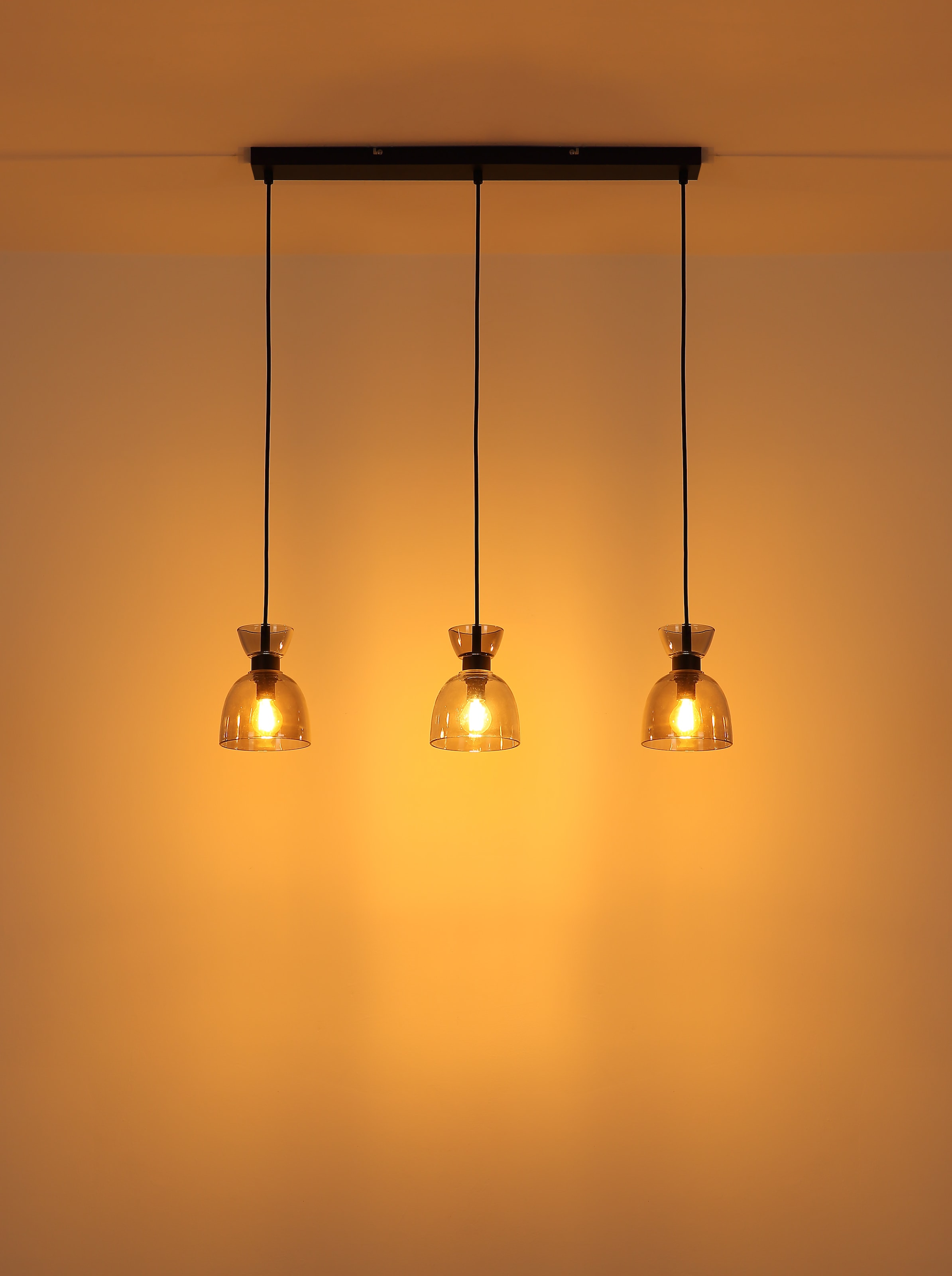 GLOBO LIGHTING Hängeleuchte »MASSEY« E14 1 Stk. Hängelampe Esszimmer-Leuchte Esstischleuchte Wohnzimmer