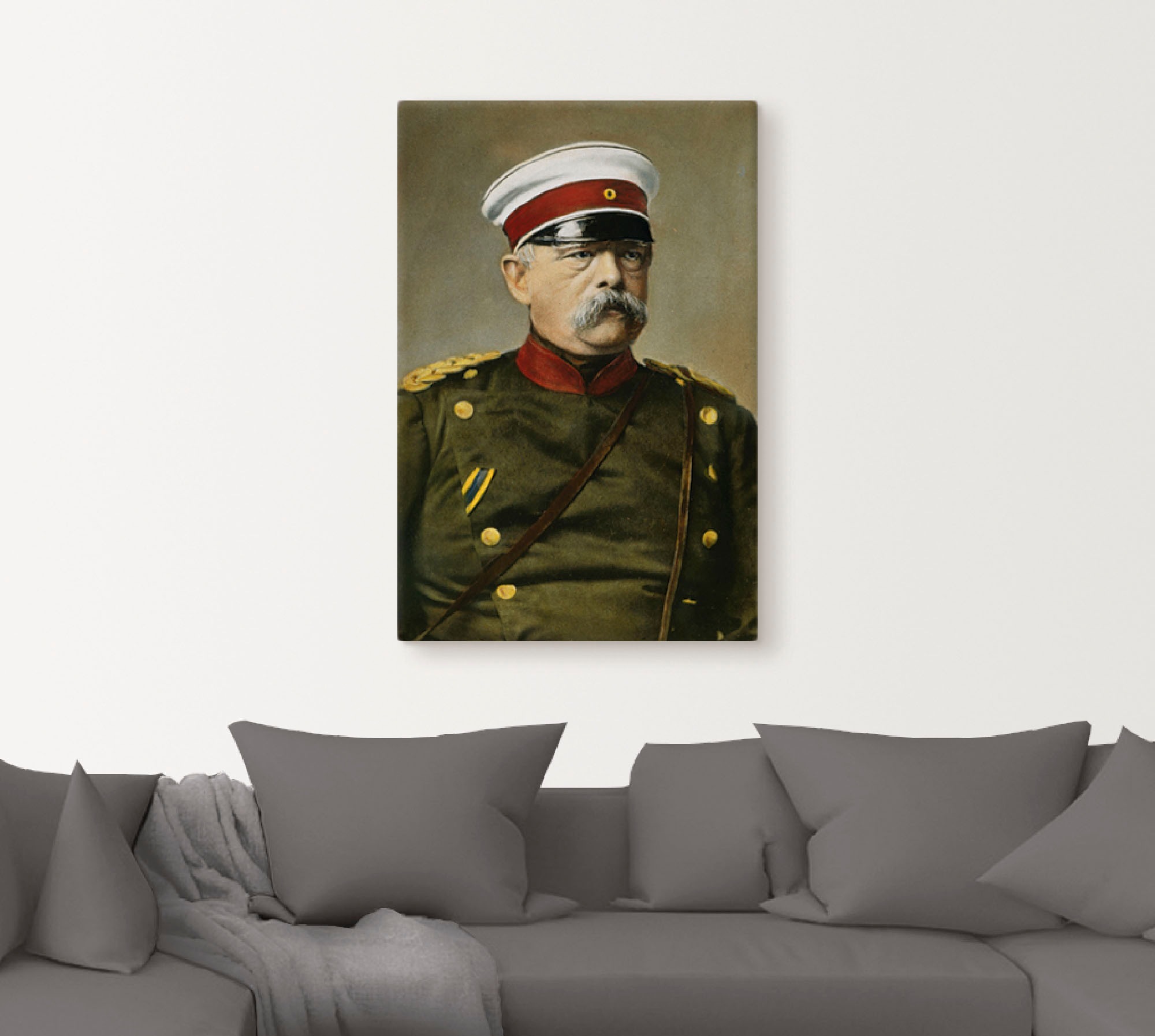 Artland Wandbild »Otto von Bismarck«, Menschen, (1 St.), als Leinwandbild, Poster in verschied. Größen