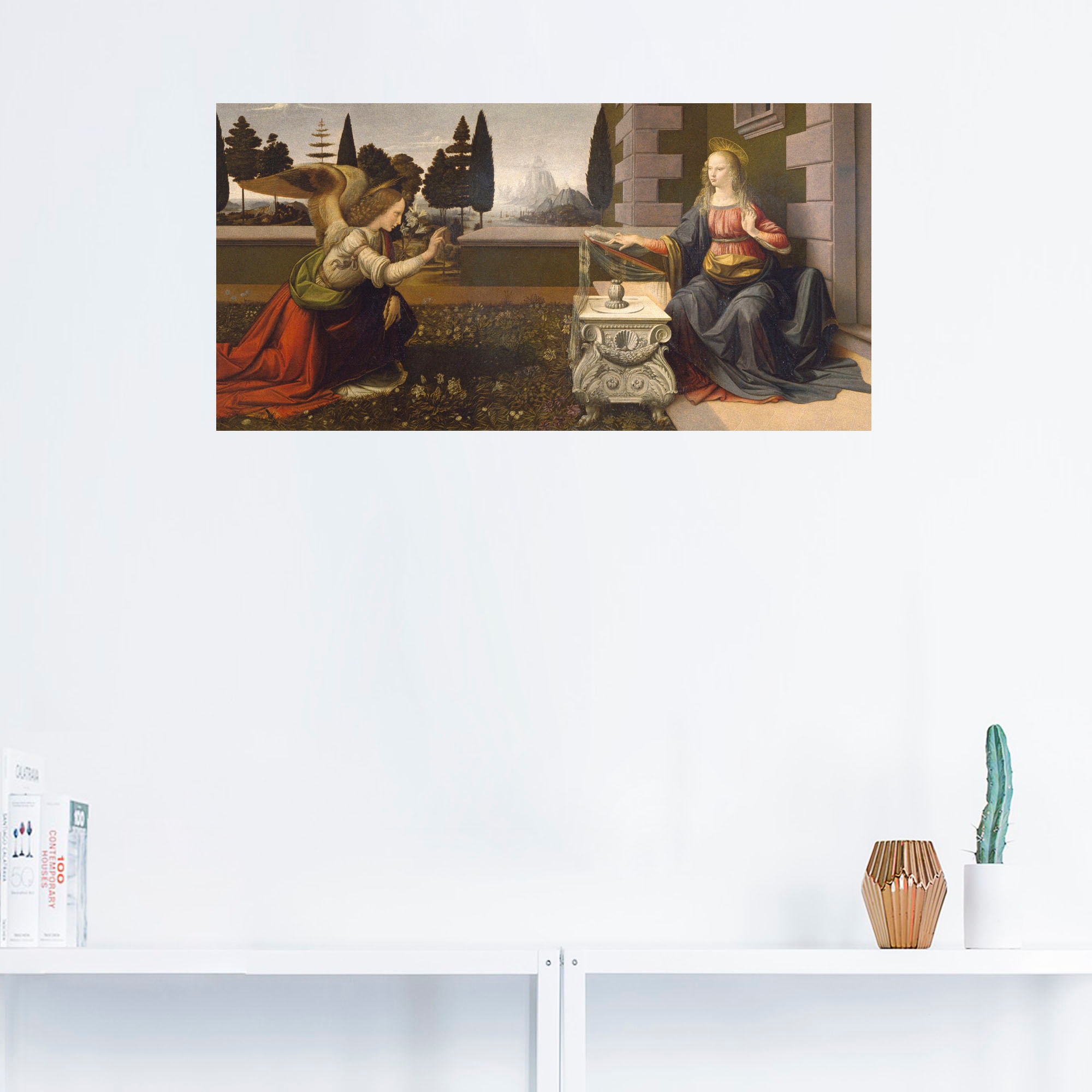 Artland Wandfolie »Die Verkündigung Mariae. Ca. 1475-1480.«, Religion, (1 St.), selbstklebend