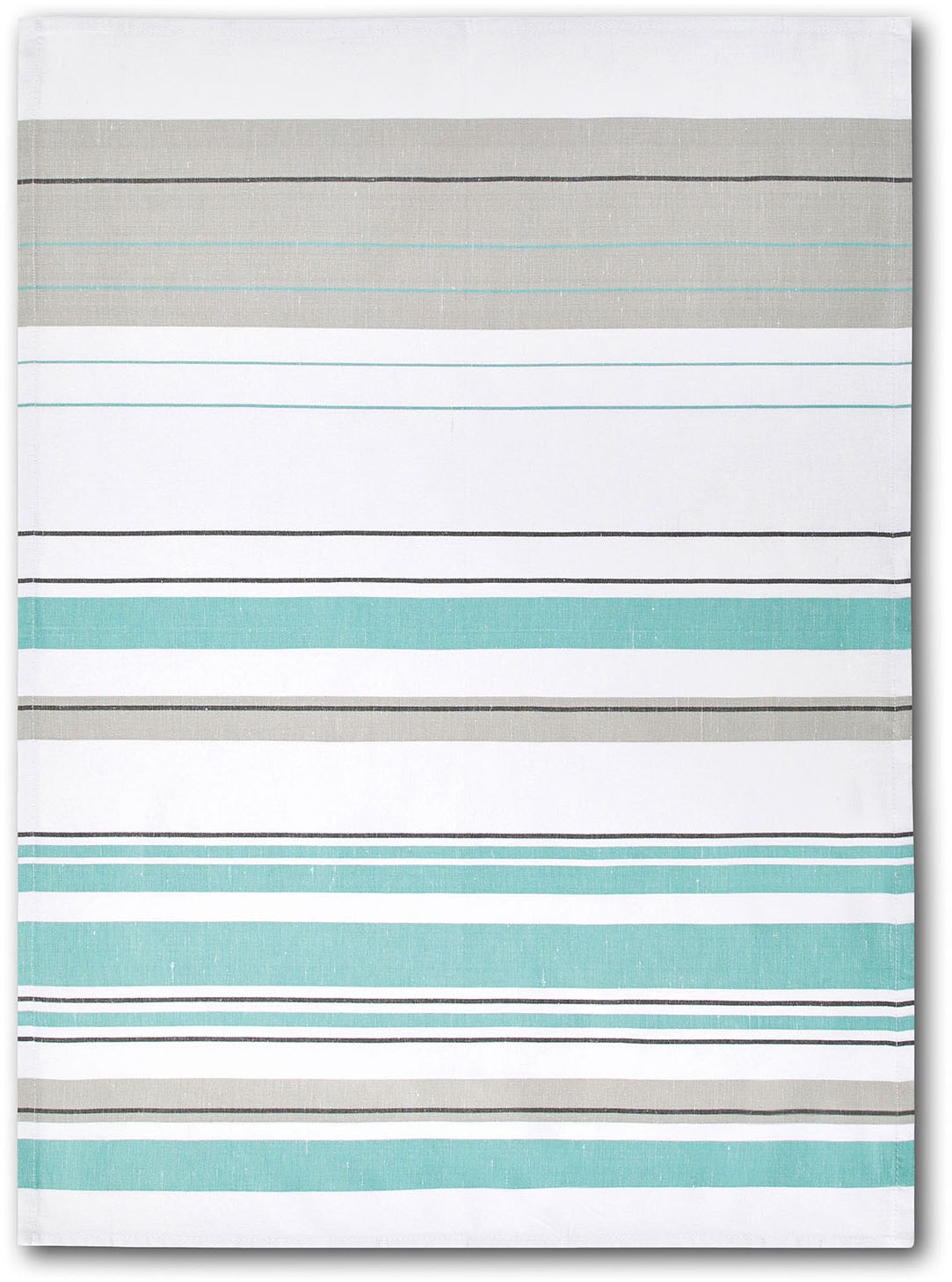 Dyckhoff Geschirrtuch »Streifenvielfalt«, (Packung, 6 tlg., 2x 3er Set (50 x 70 cm), Halbleinen, fusselarm