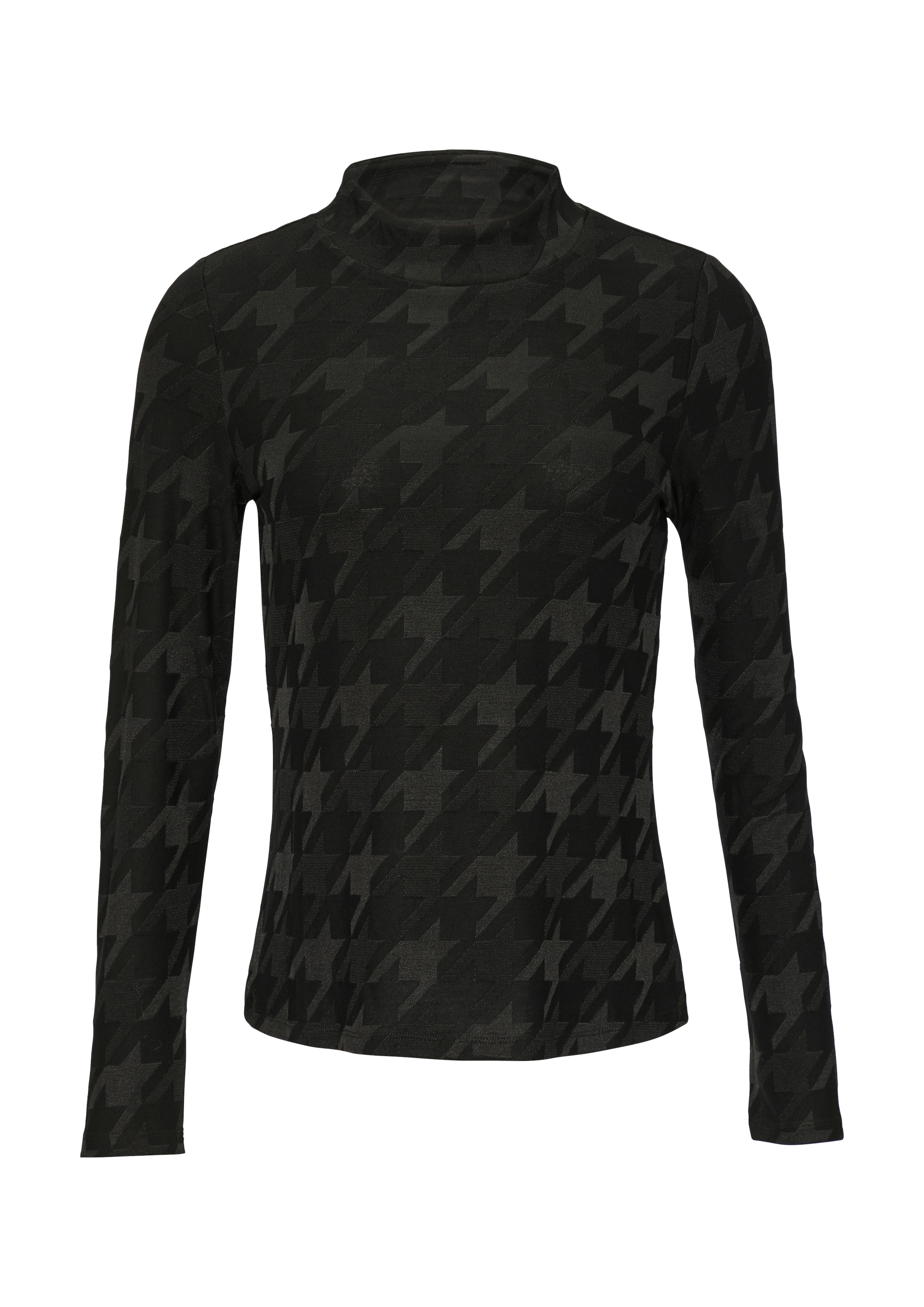 s.Oliver BLACK LABEL Langarmshirt, mit Strukturmuster