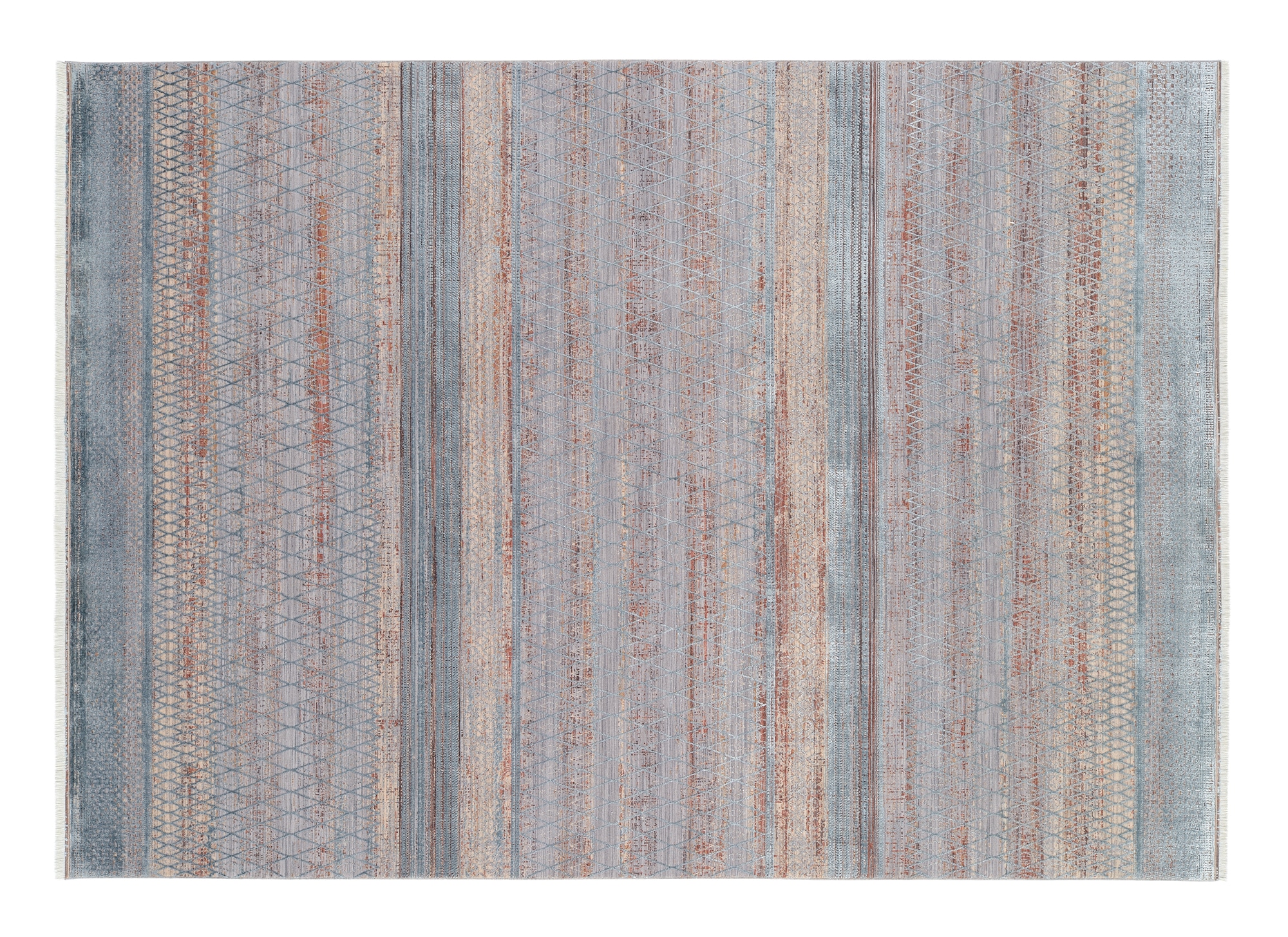 OCI DIE TEPPICHMARKE Teppich »FARBEN MASTER«, rechteckig, 8 mm Höhe, Klassisches Muster, eingefasst, in 3-D-Optik