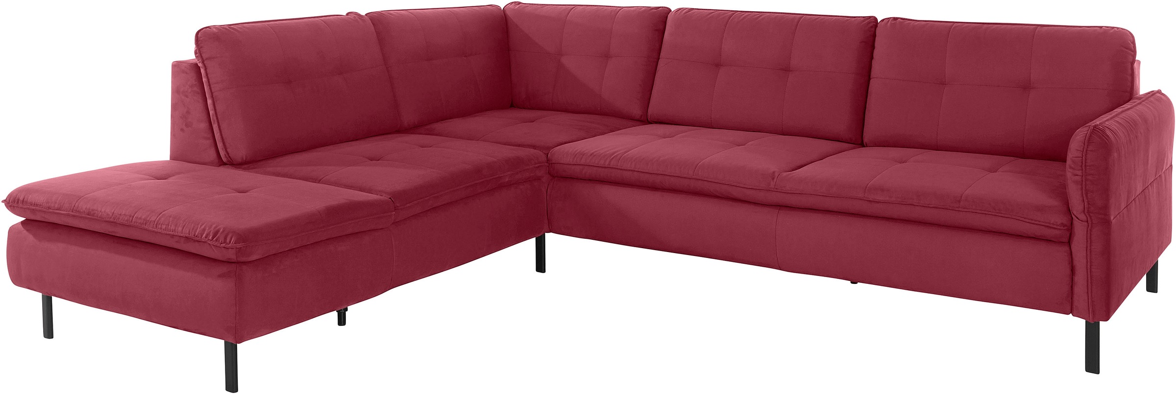 INOSIGN Ecksofa »Birkholm L-Form«, Armlehnverstellung, auch in Easy Clean Bezug - mit Wasser zu reinigen