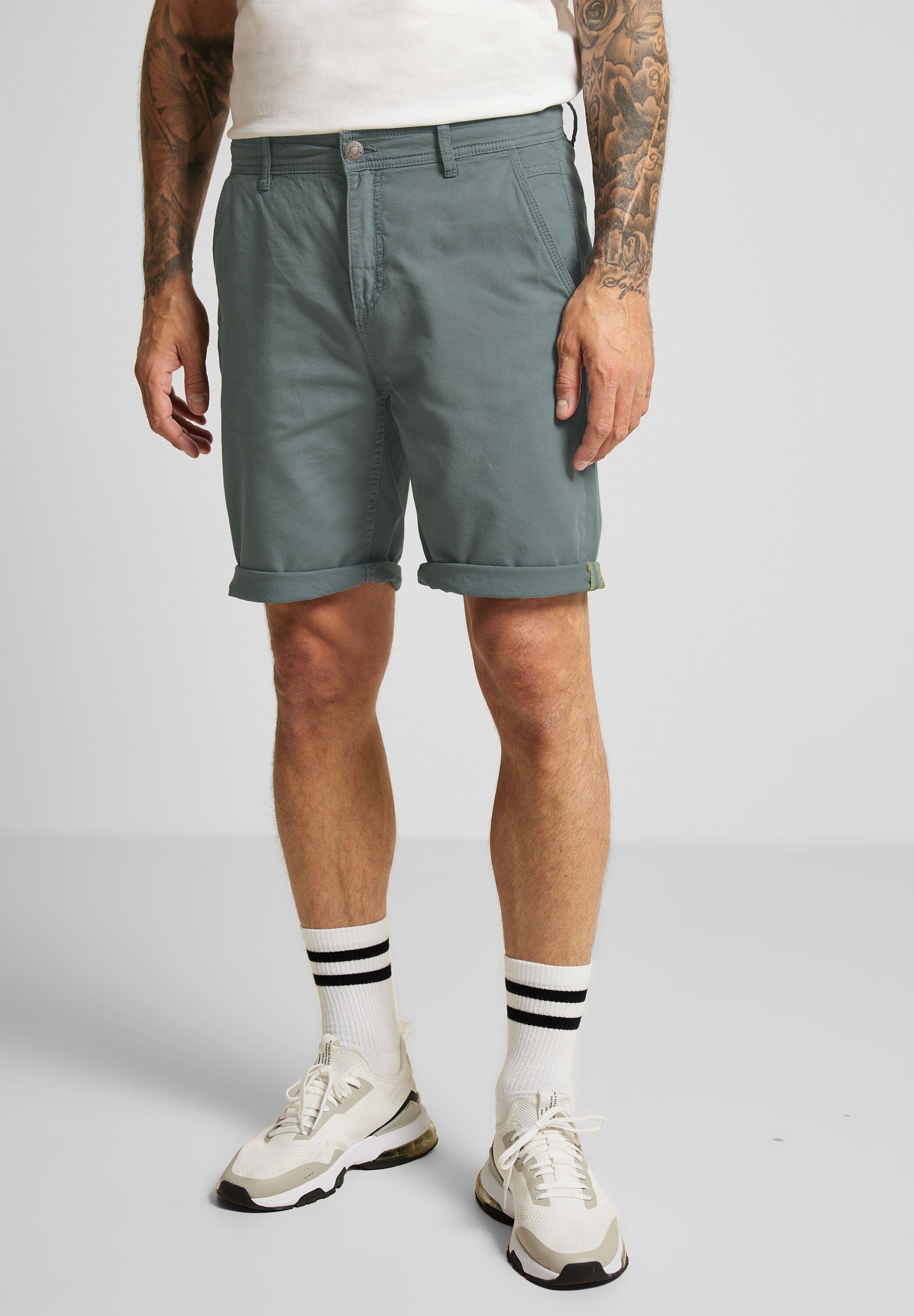 Bild von STREET ONE MEN Shorts, mit Struktur