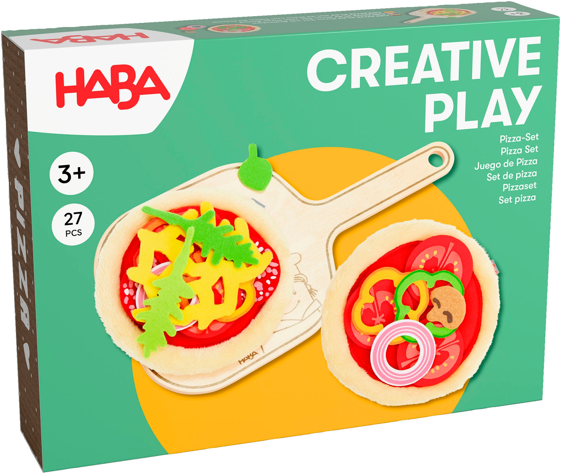 Haba Spiellebensmittel »Creative Play – Pizza Set«