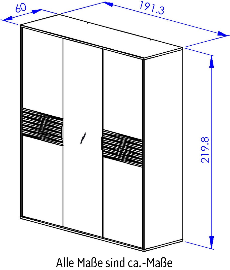 Gami Schlafzimmer-Set »OTELLO SET« Set vollständiger Möbel zur Gestaltung Ihres Schlafzimmers.