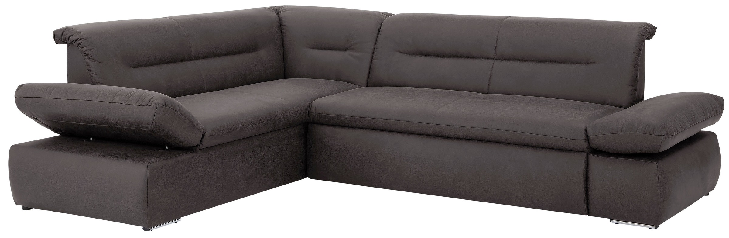 INOSIGN Ecksofa »Avesa L-Form«, Wahlweise mit Arm- und Bettfunktion, B/T/H: 275/211/80 cm