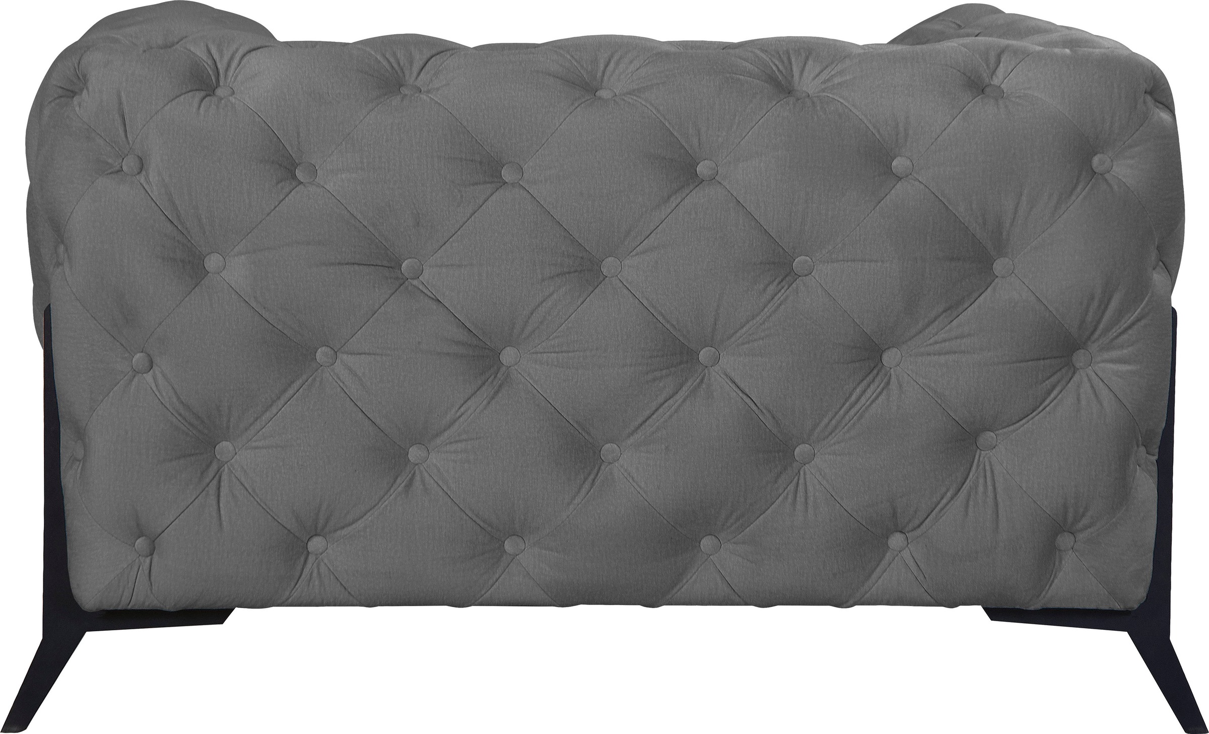 Leonique Chesterfield-Sessel »Amaury Sessel«, aufwändige Knopfheftung, moderne Chesterfield Optik, Fußfarbe wählbar