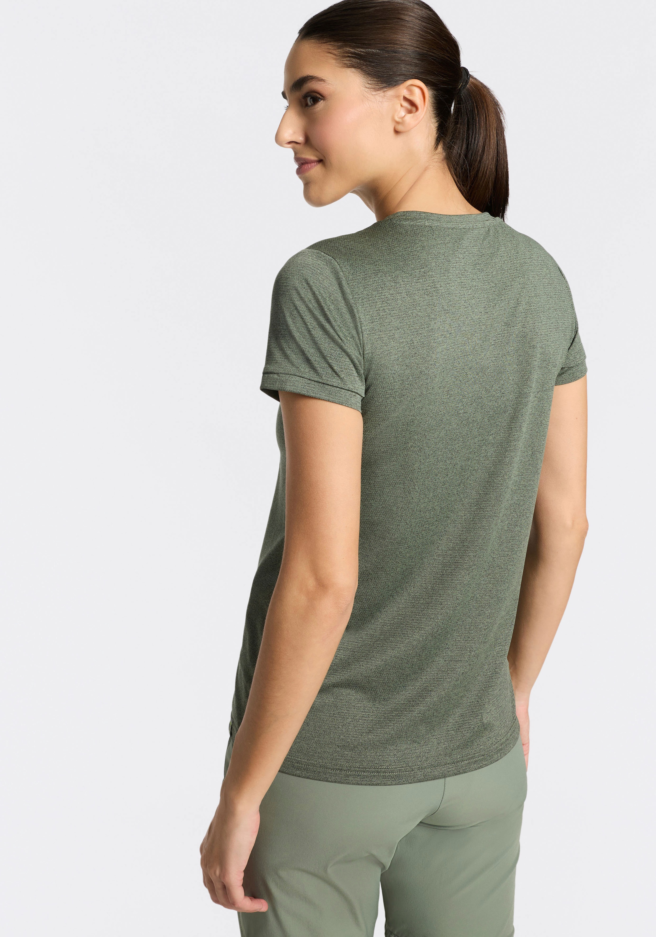 CMP Funktionsshirt »WOMAN T-SHIRT« für Wandern und Outdoor-Aktivitäten, pflegeleicht, sportliche Passform