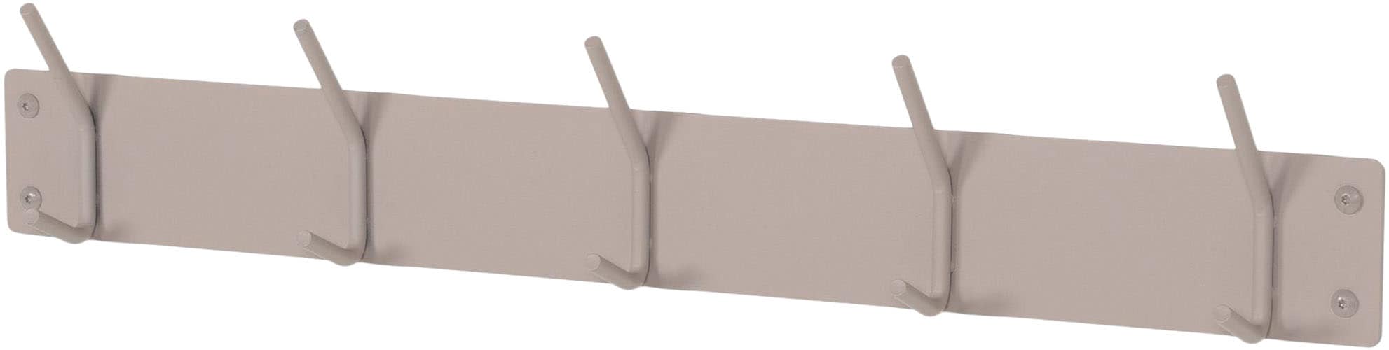 Spinder Design Garderobenhaken, Metall, Zeitloses Design, 5 Haken, Breite 70 cm