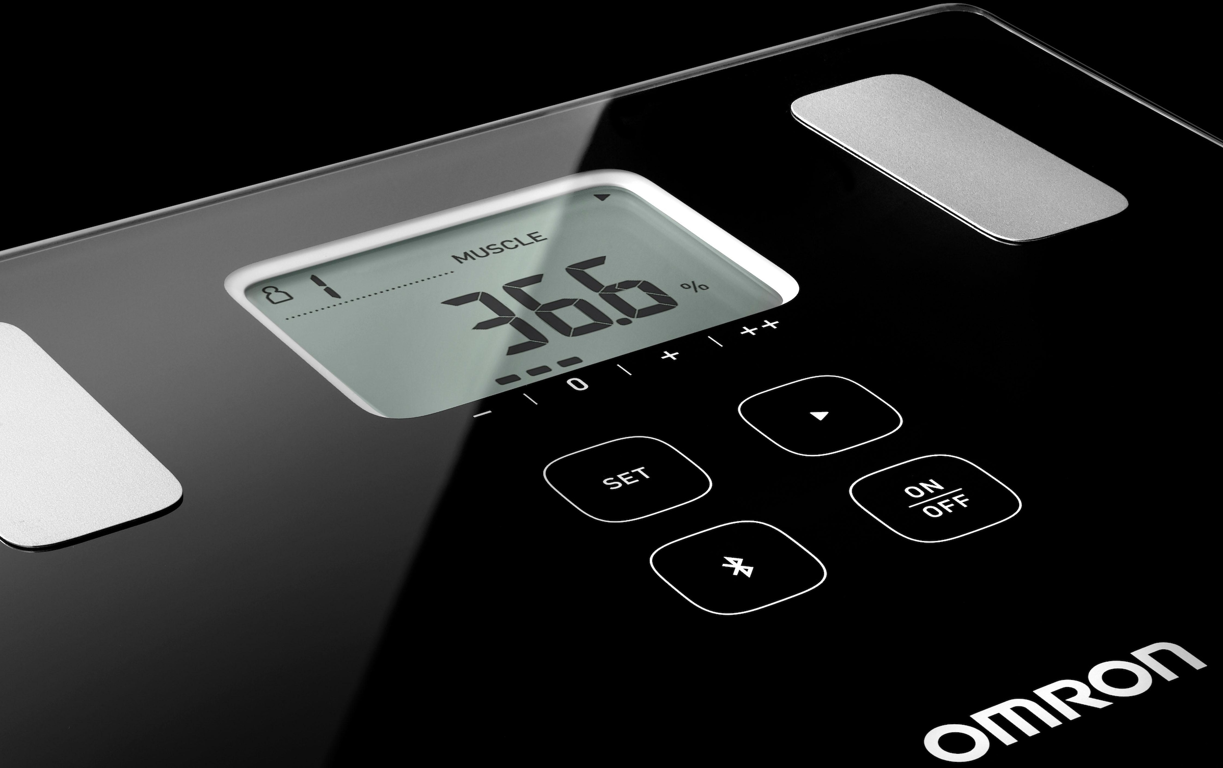 Omron Körper-Analyse-Waage »VIVA HBF-222T-EBK«, mit kostenloser App