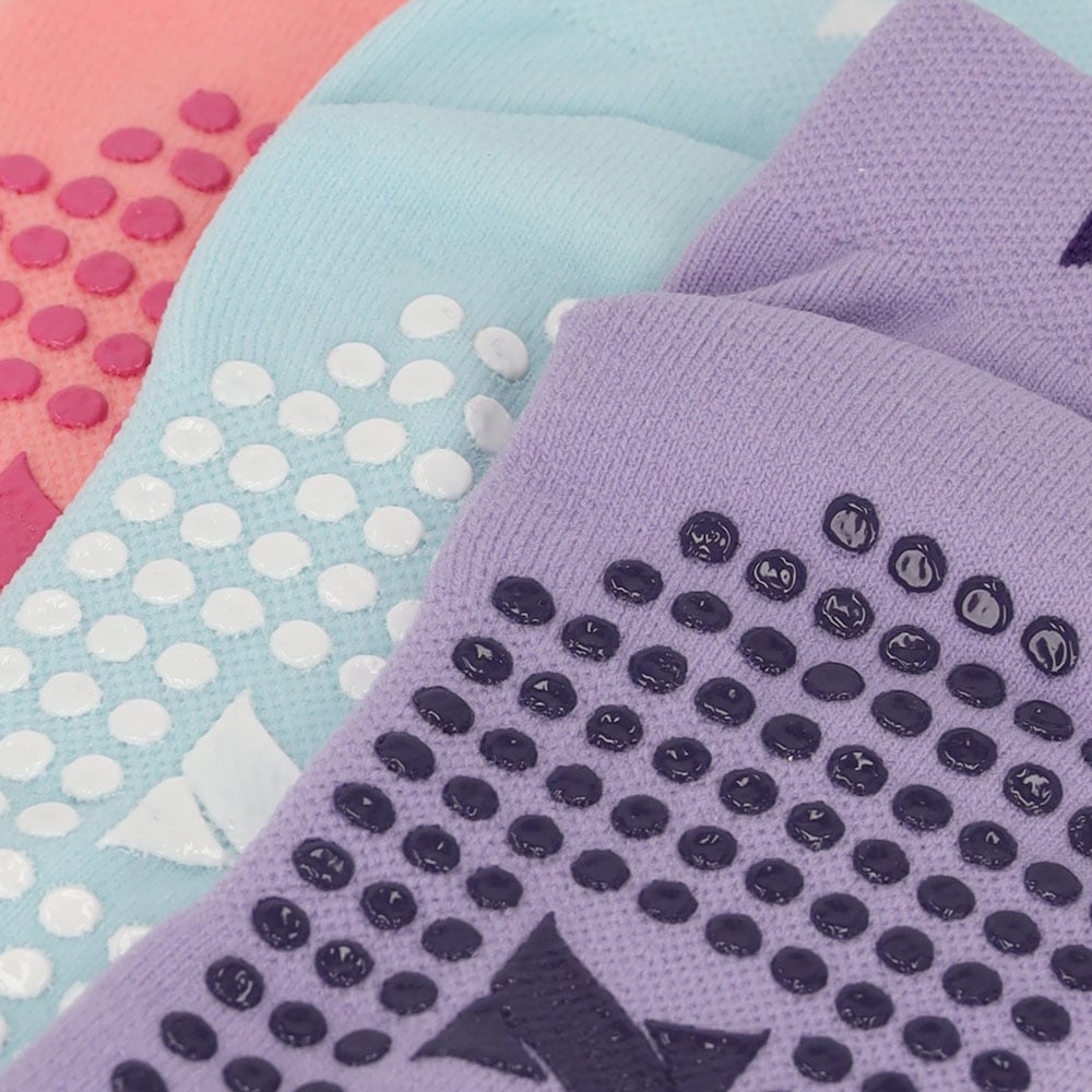 XTREME sockswear ABS-Socken »Panther Yoga-Socks«, (Packung, 3 Paar), Antirutsch-Sohle