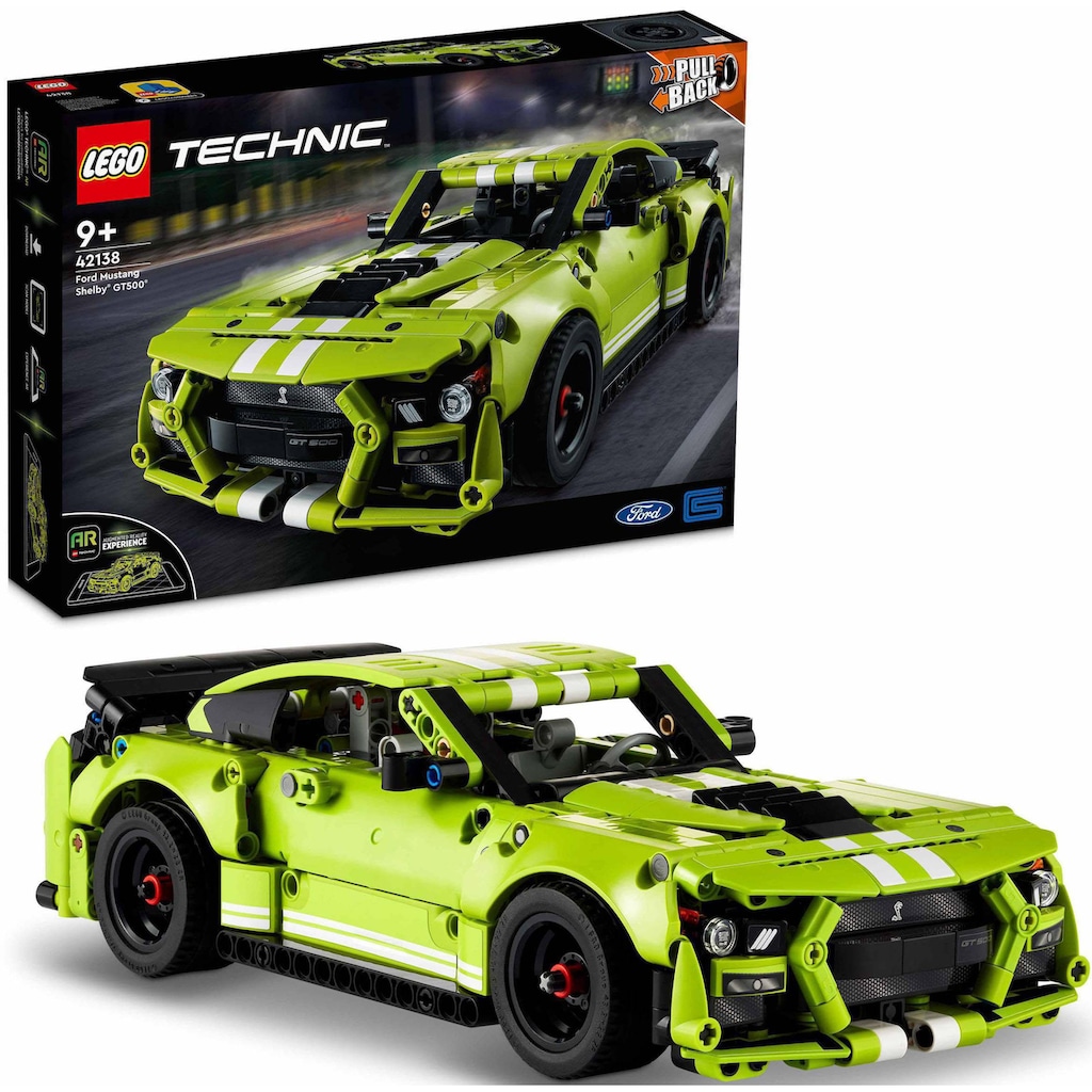 LEGO® Konstruktionsspielsteine »Ford Mustang Shelby® GT500® (42138), LEGO® Technic«, (544 St.)