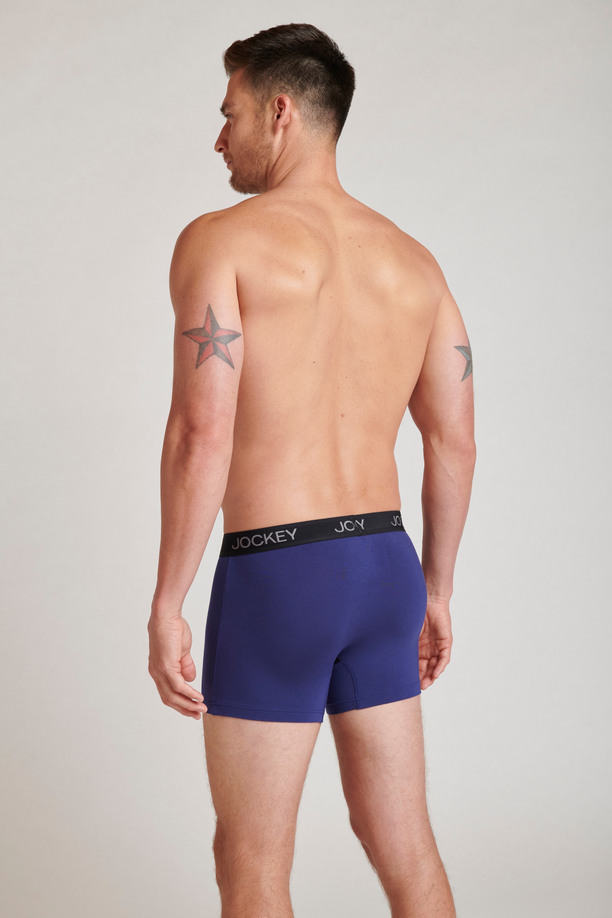 Jockey Trunk »Chafe Proof Pouch«, (2er Pack), Mittlere Bundhöhe, Logobund