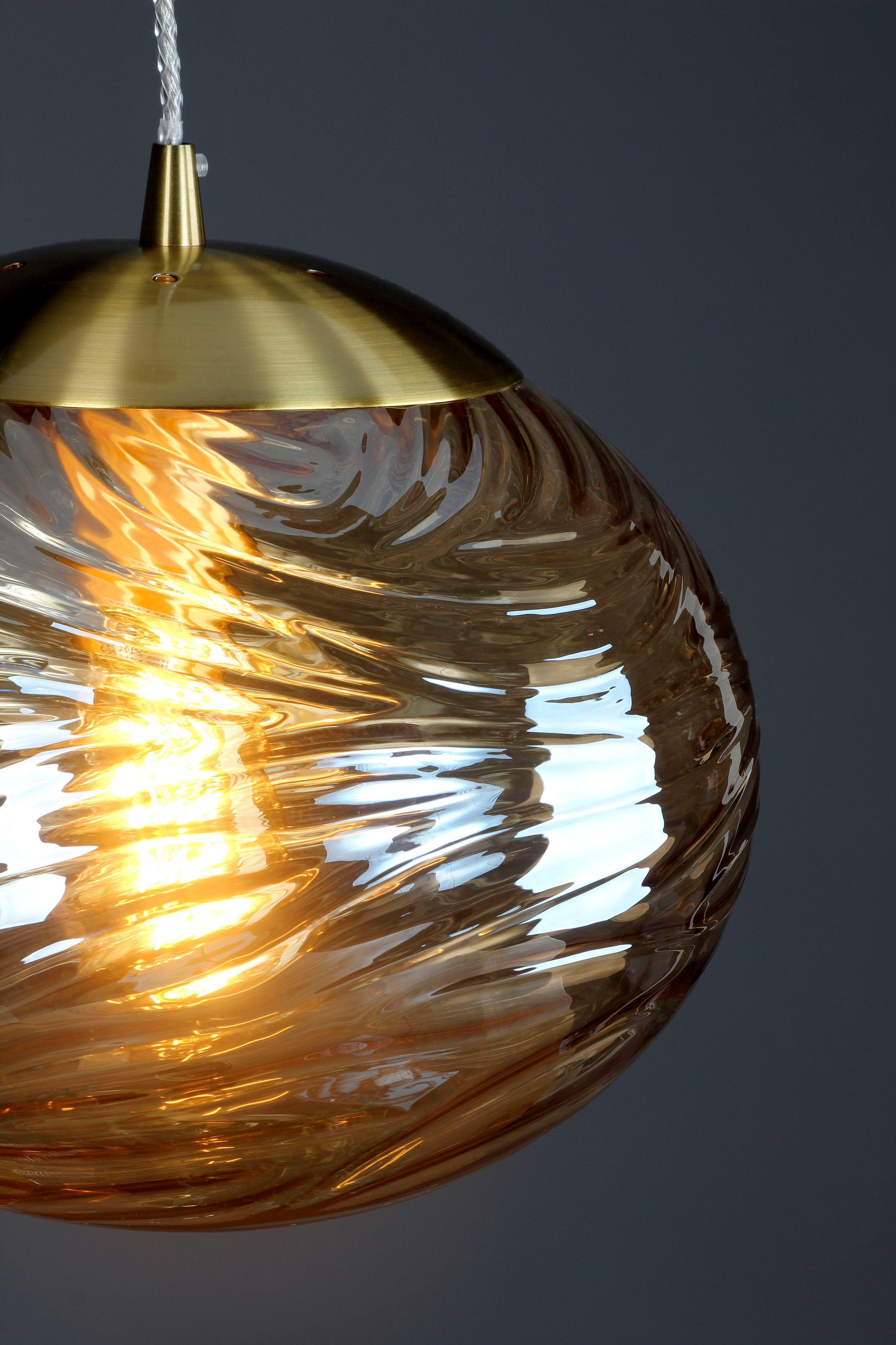 ECO-LIGHT Hängeleuchte »Nereide«, Leuchtmittel E27 | Leuchtmittel wechselbar, hochwertiges Glas