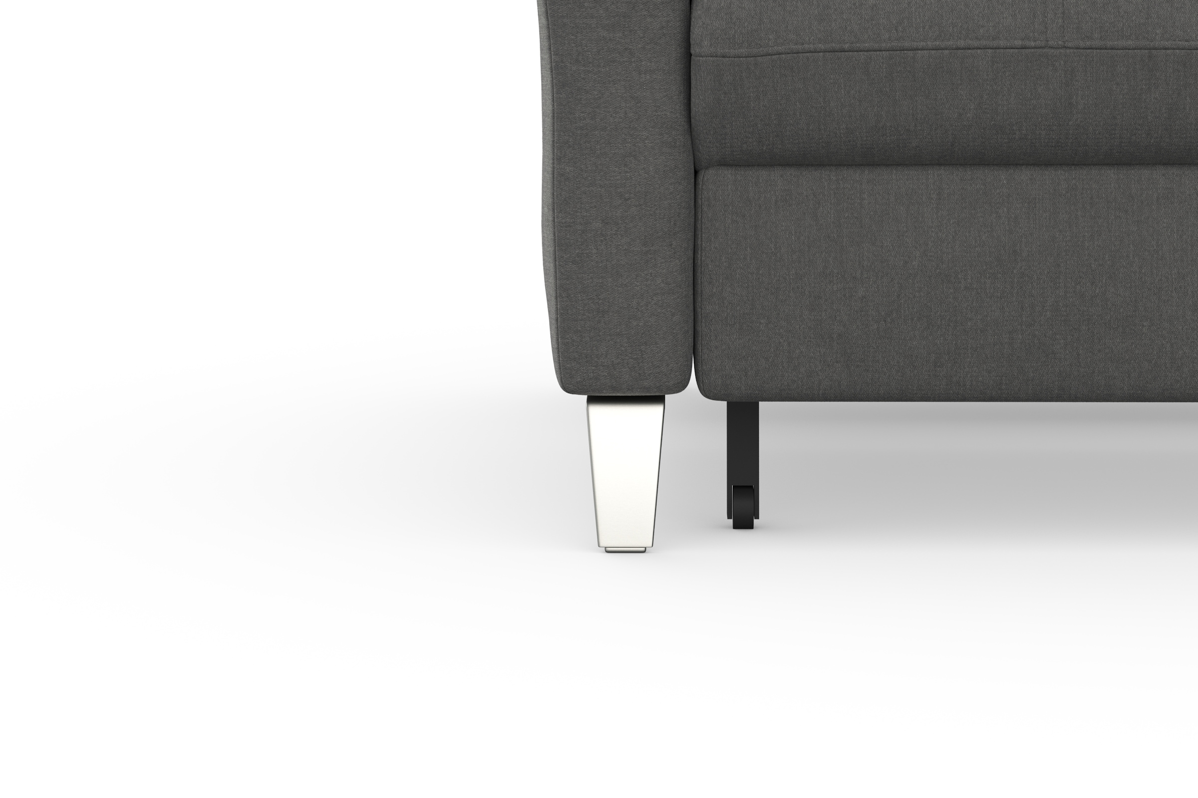 sit&more Ecksofa »Marano L-Form«, inklusive Kopfteilverstellung, wahlweise mit Bettfunktion, Bettkasten