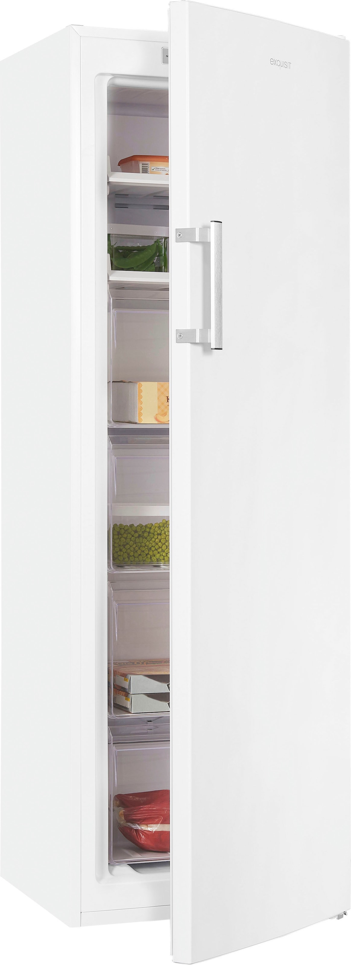 exquisit Gefrierschrank »GS271-NF-H-040D weiss«, 170,5 cm hoch, 54 cm breit günstig online kaufen